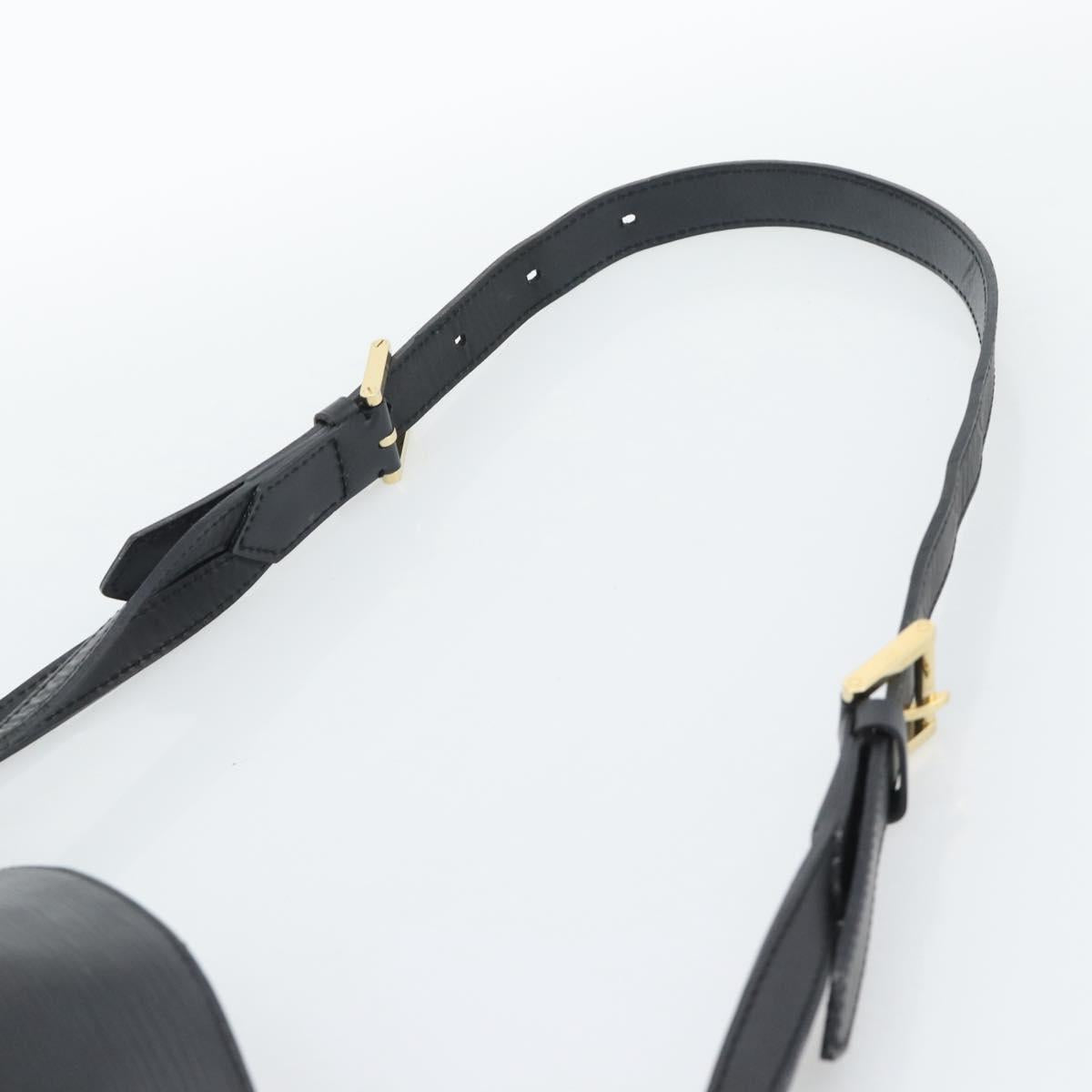LOUIS VUITTON Epi Mandala MM Shoulder Bag Black M58892 LV Auth 148759