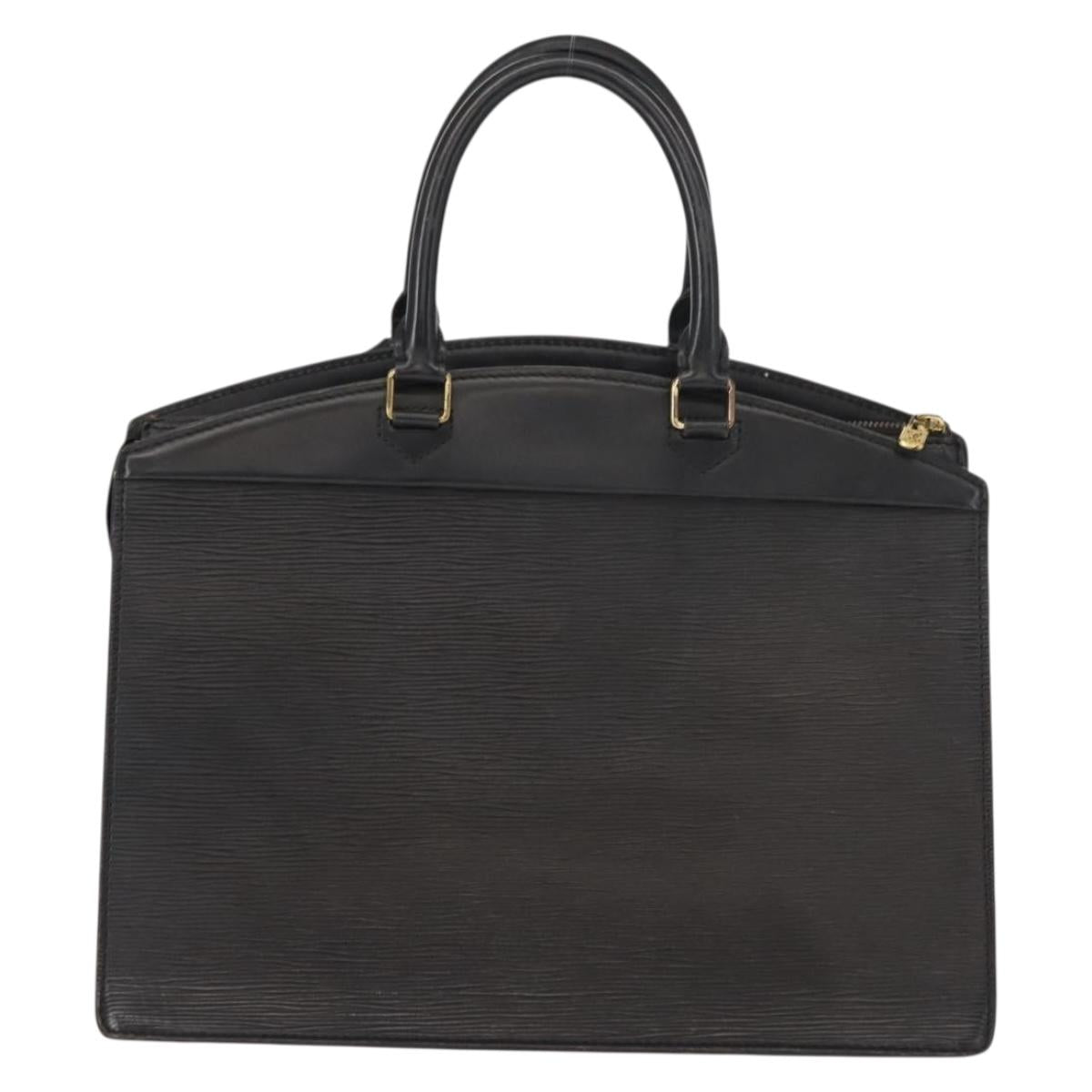 LOUIS VUITTON Epi Riviera Hand Bag Noir Black M48182 LV Auth 148760