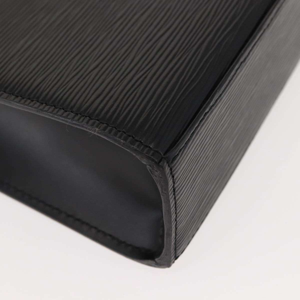 LOUIS VUITTON Epi Malesherbes Hand Bag Black M52372 LV Auth 148763V