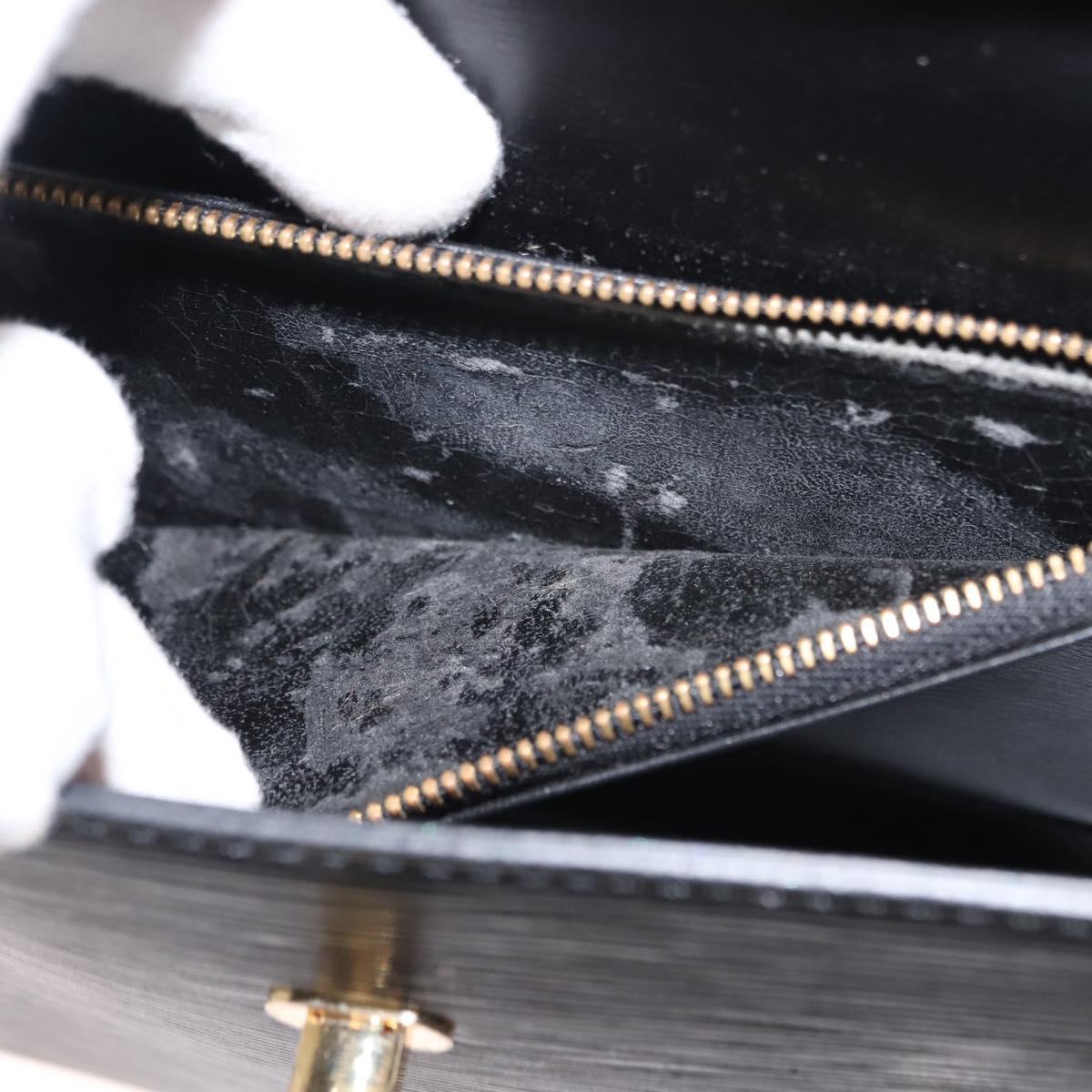 LOUIS VUITTON Epi Malesherbes Hand Bag Black M52372 LV Auth 148763V