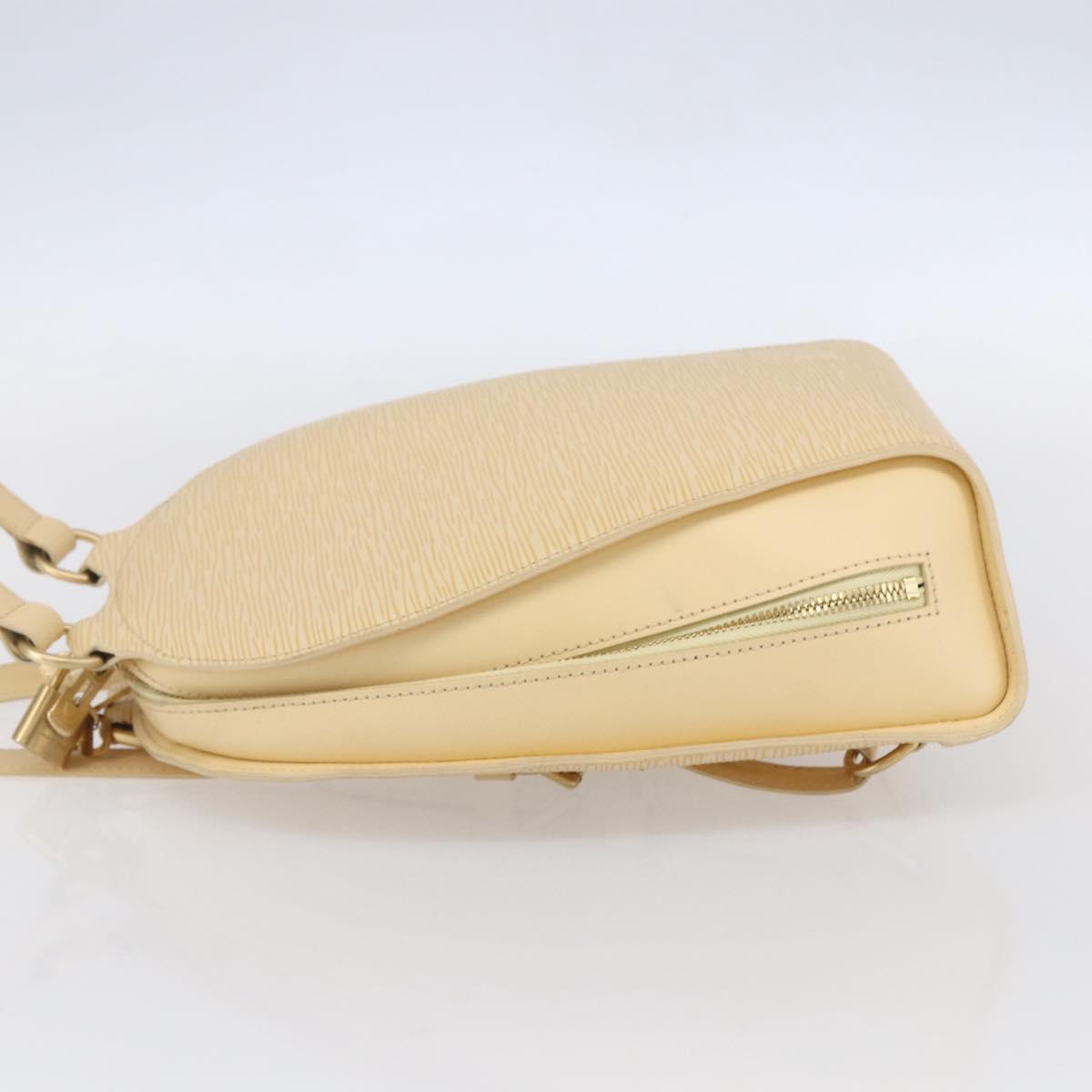 LOUIS VUITTON Epi Mabillon Backpack Vanilla M5223A LV Auth 148764