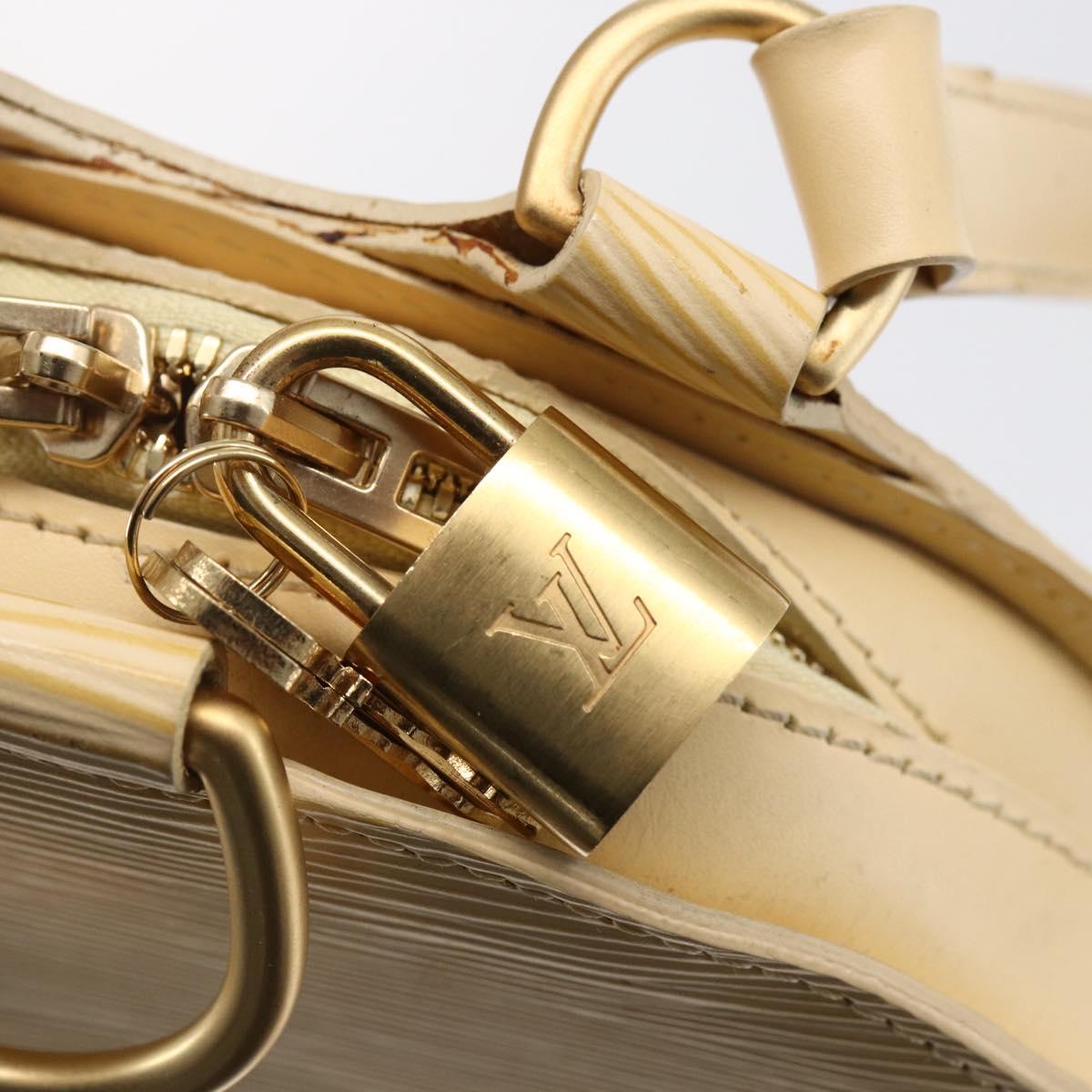 LOUIS VUITTON Epi Mabillon Backpack Vanilla M5223A LV Auth 148764