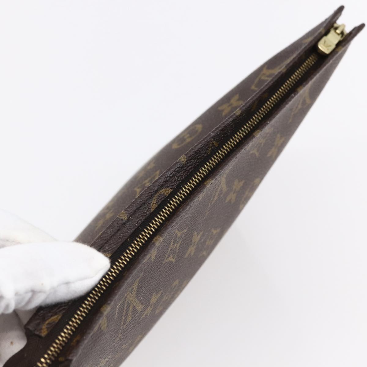 LOUIS VUITTON Monogram Poche Toilette 26 Pouch M47542 LV Auth 148769