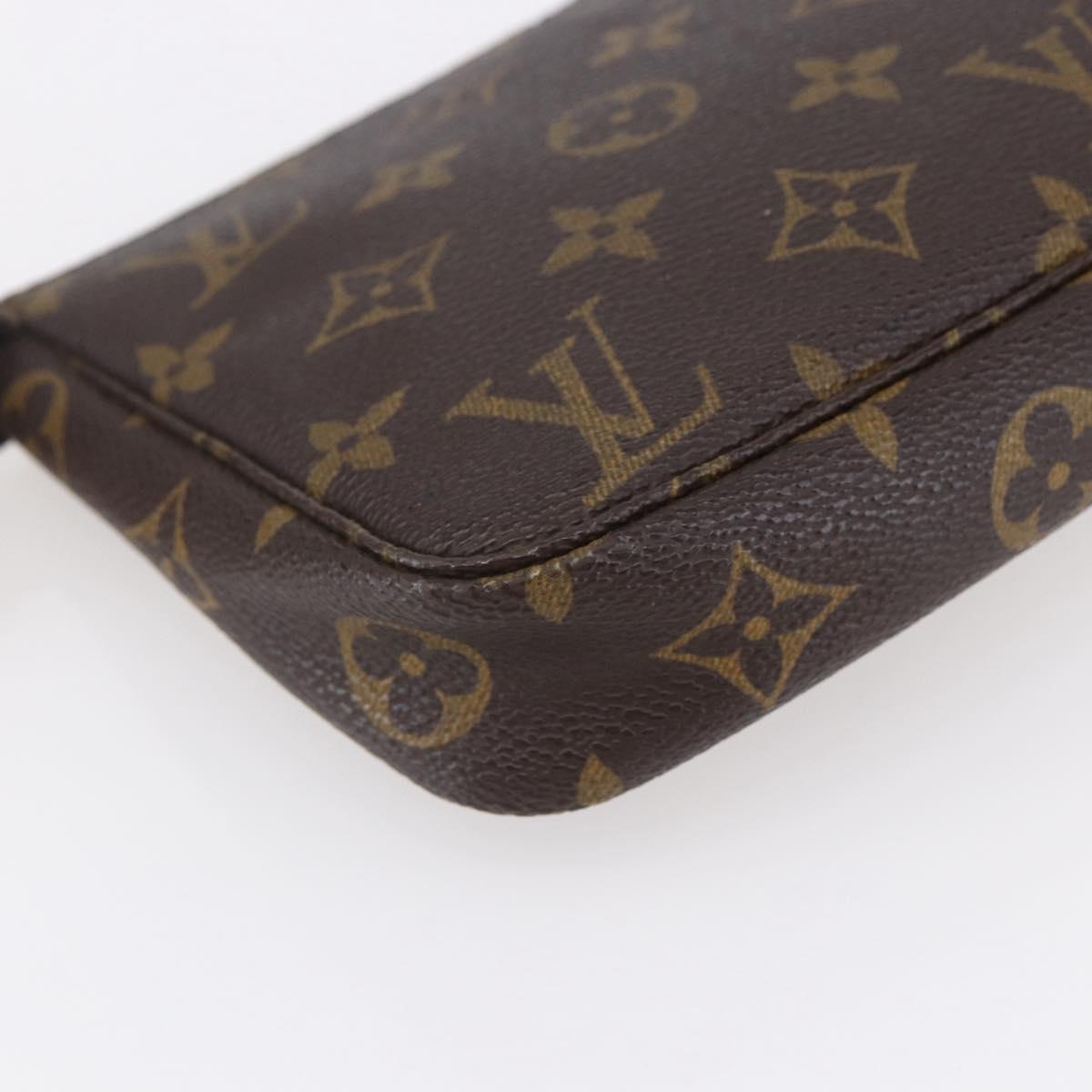 LOUIS VUITTON Monogram Pochette Accessoires Pouch M51980 LV Auth 148770