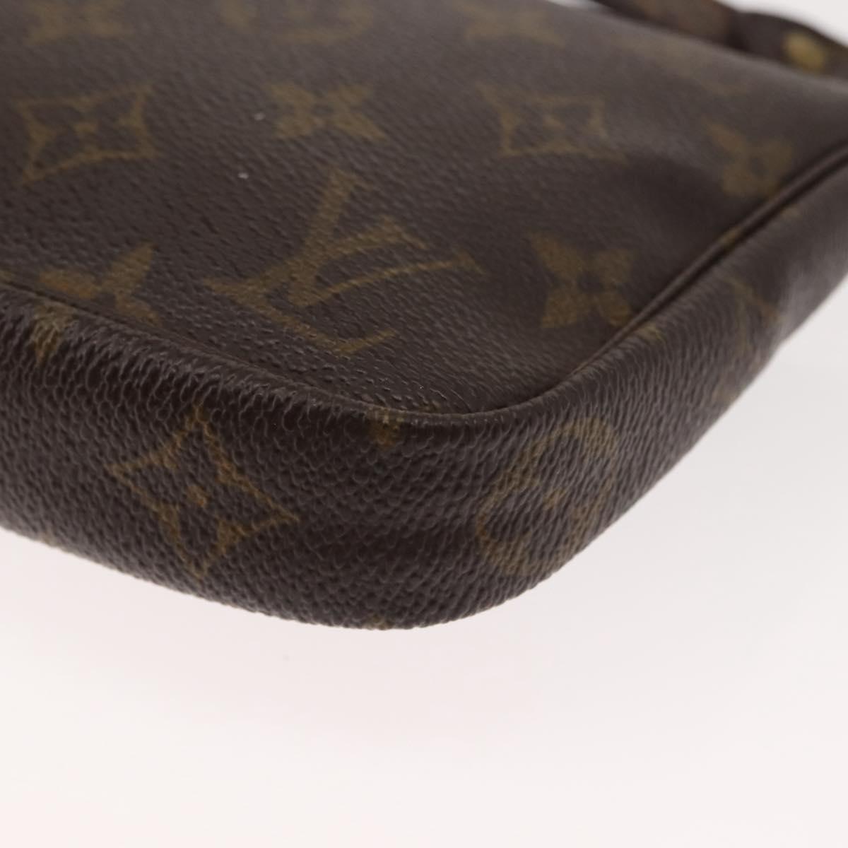 LOUIS VUITTON Monogram Pochette Accessoires Pouch M51980 LV Auth 148773
