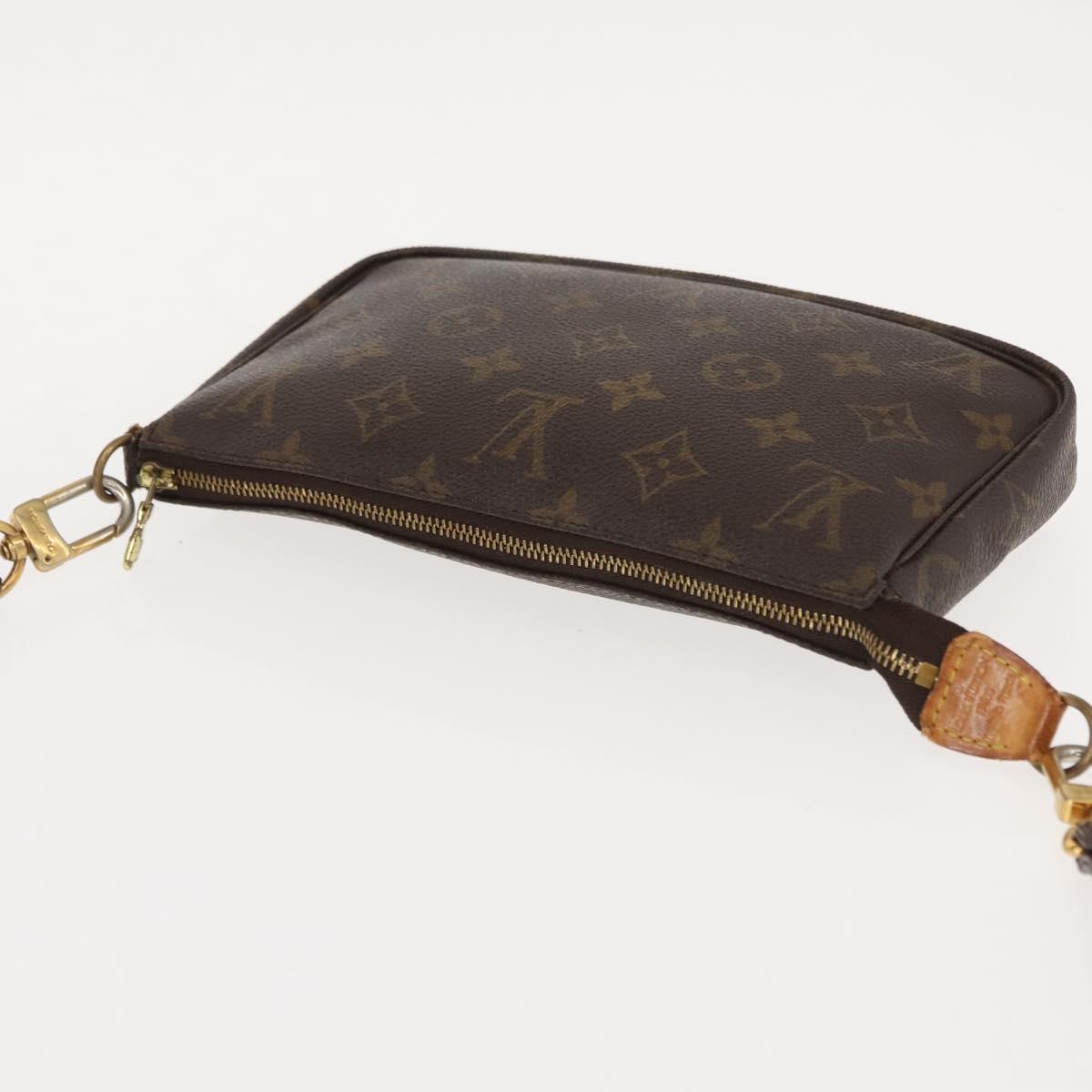 LOUIS VUITTON Monogram Pochette Accessoires Pouch M51980 LV Auth 148773