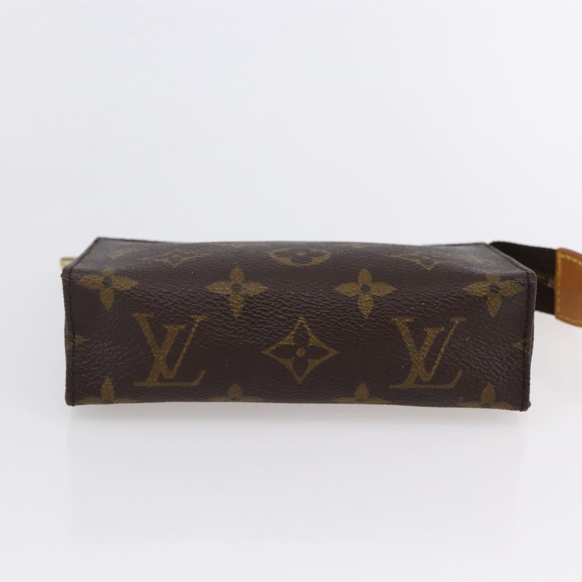 LOUIS VUITTON Monogram Poche Toilette 15 Pouch M47546 LV Auth 148774