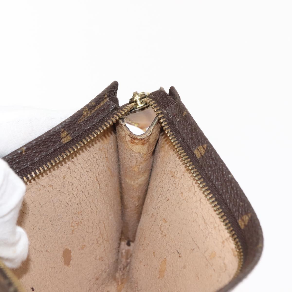 LOUIS VUITTON Monogram Bucket GM Accessory Pouch LV Auth 148775