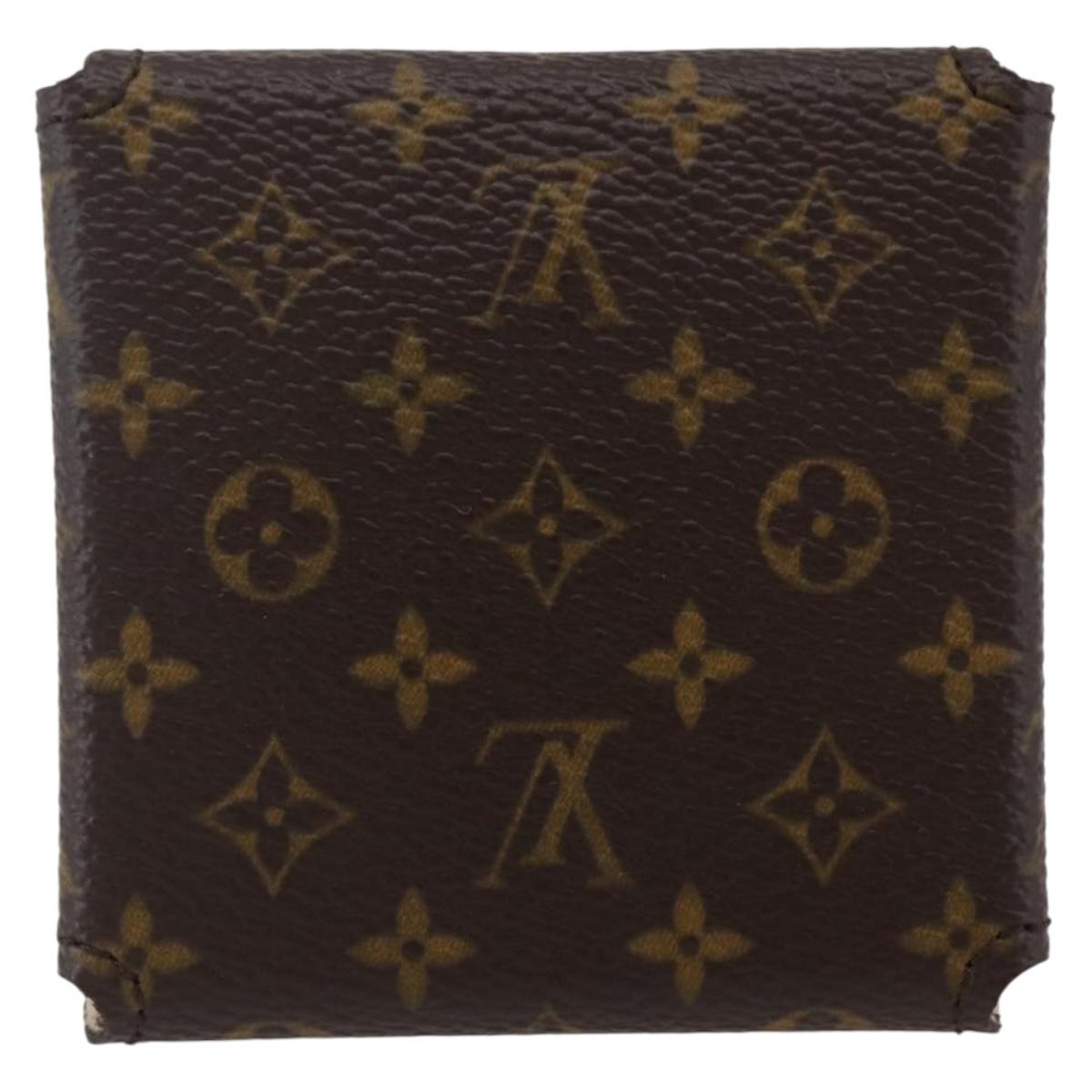 LOUIS VUITTON Monogram Jewelry case Jewelry Box LV Auth 148777