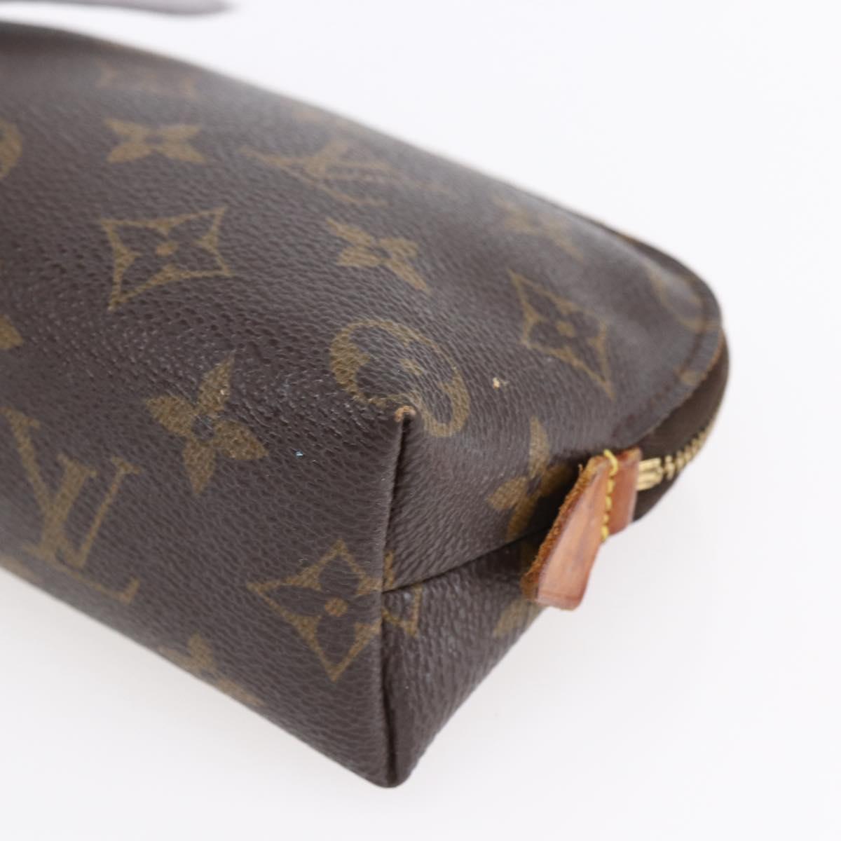 LOUIS VUITTON Monogram Pochette Cosmetic PM Pouch M43998 LV Auth 148778