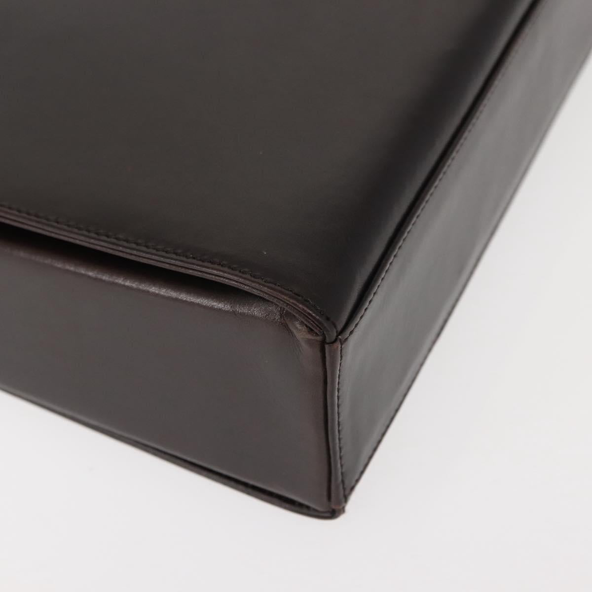 PRADA Shoulder Bag Leather Black Auth 148783