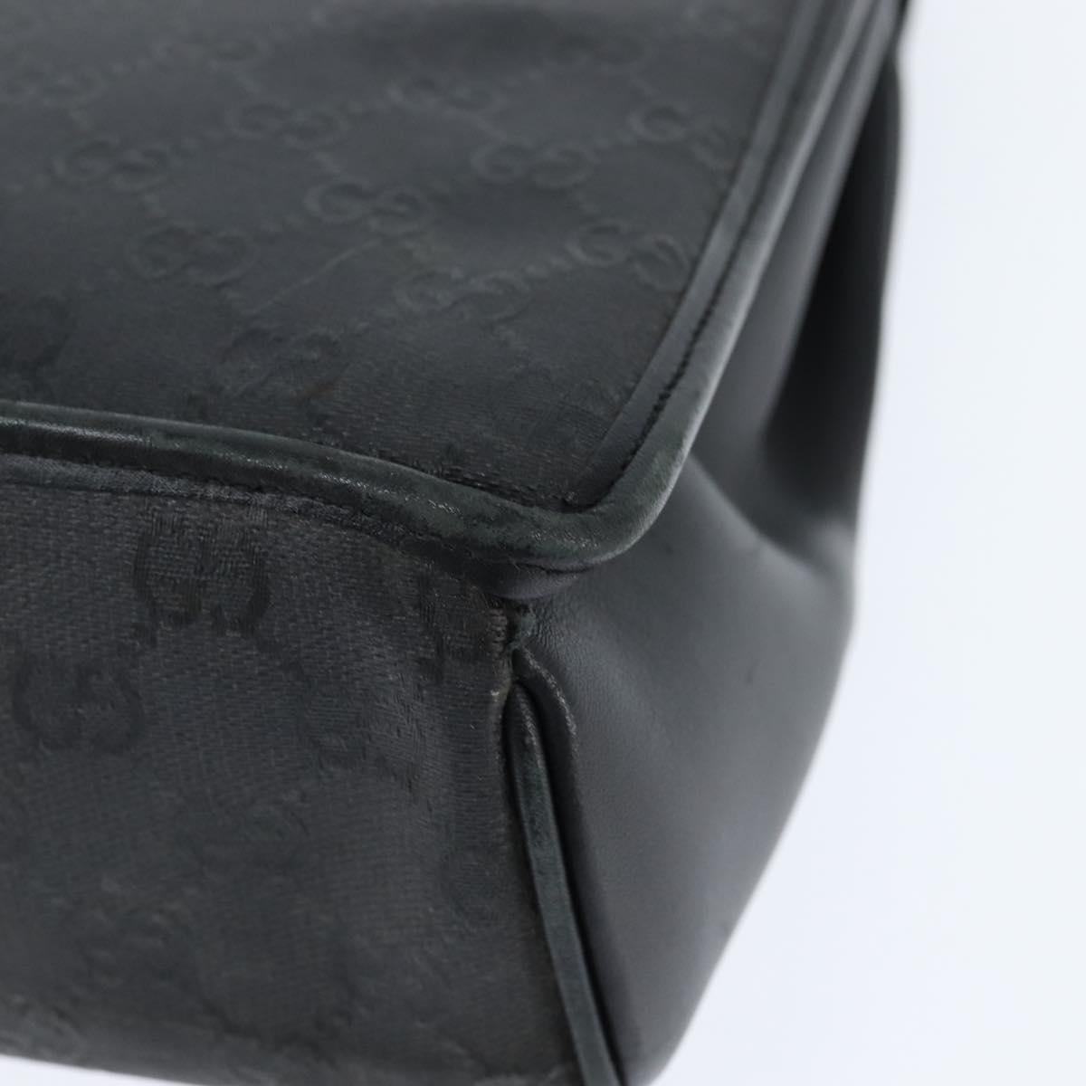 GUCCI GG Canvas Hand Bag 2way Beige Gold 000 46 0274 Auth 148816