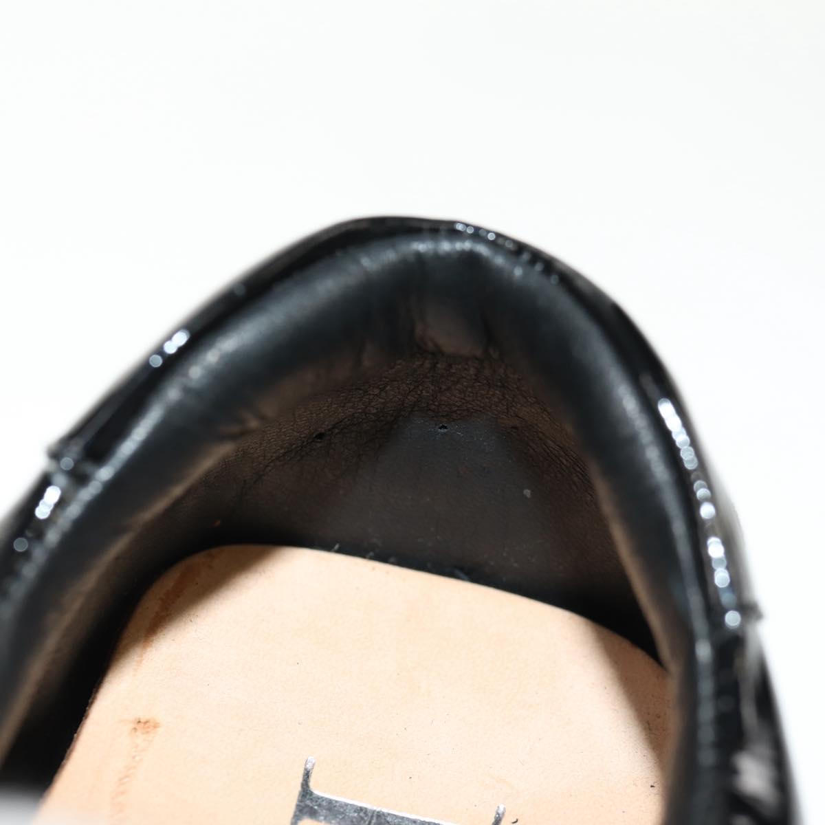 Christian Dior Baby Shoes Trotter Canvas Black Auth 148885V