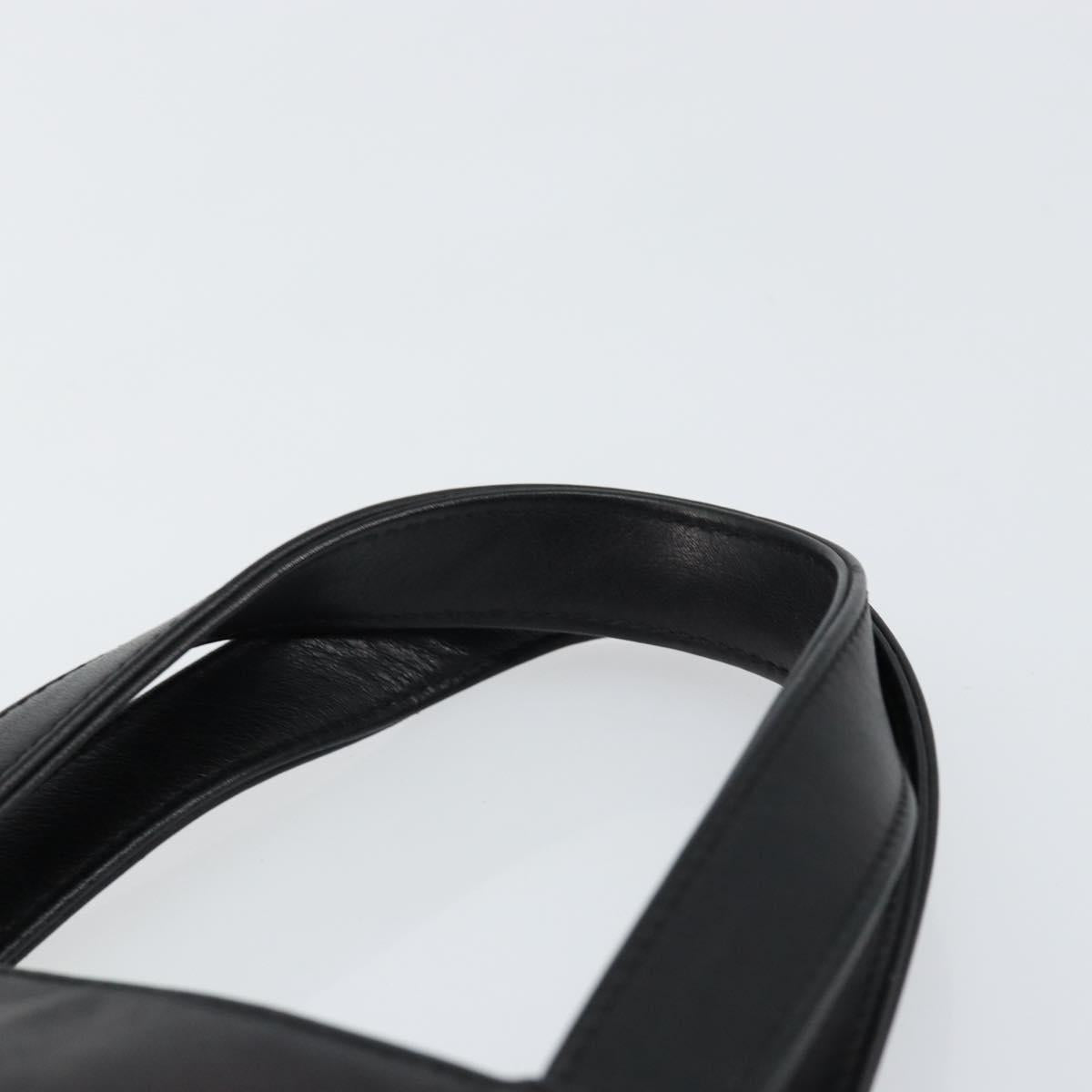 LOEWE Anagram Tote Bag Leather Black Auth 148909