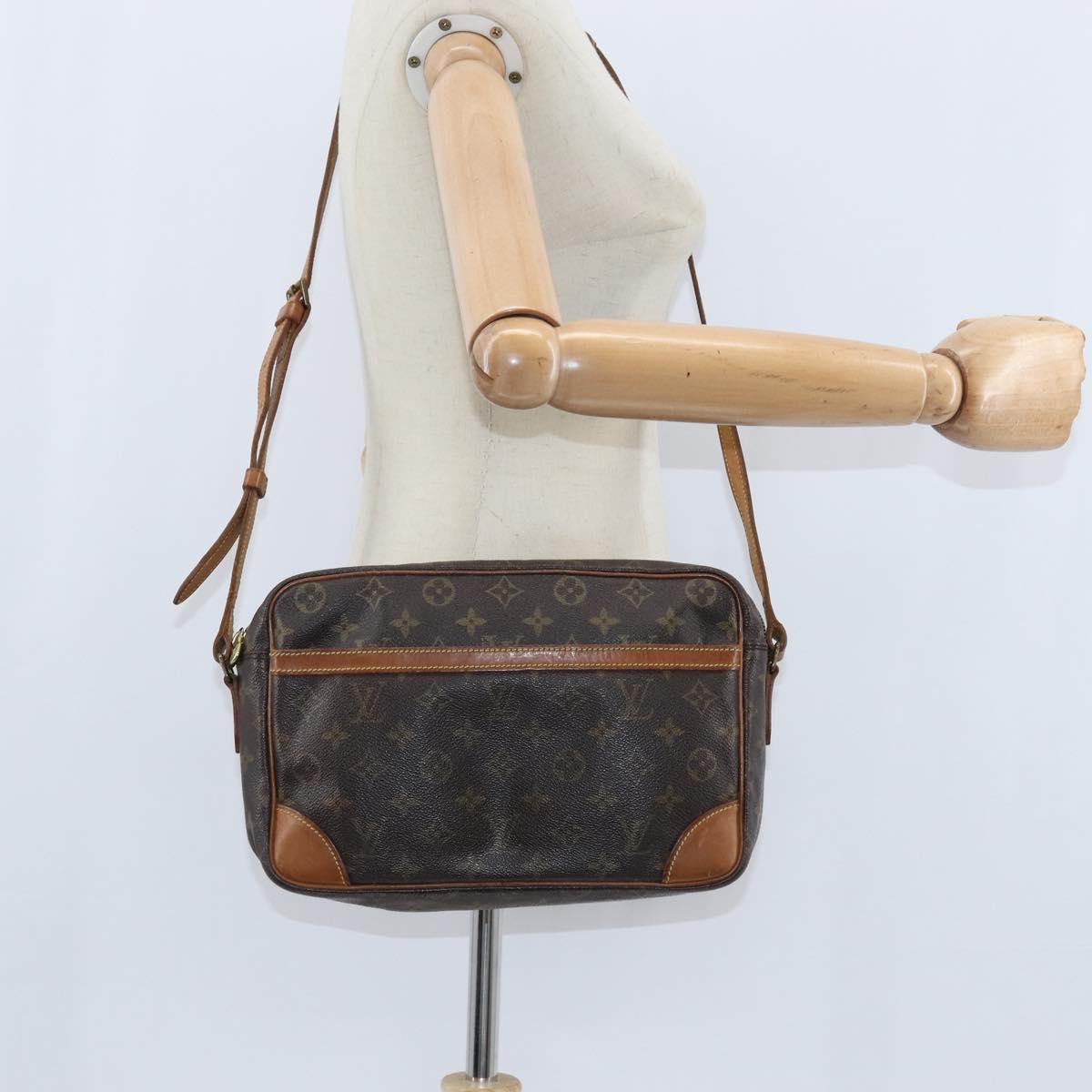 LOUIS VUITTON Monogram Trocadero 27 Shoulder Bag M51274 LV Auth 148923