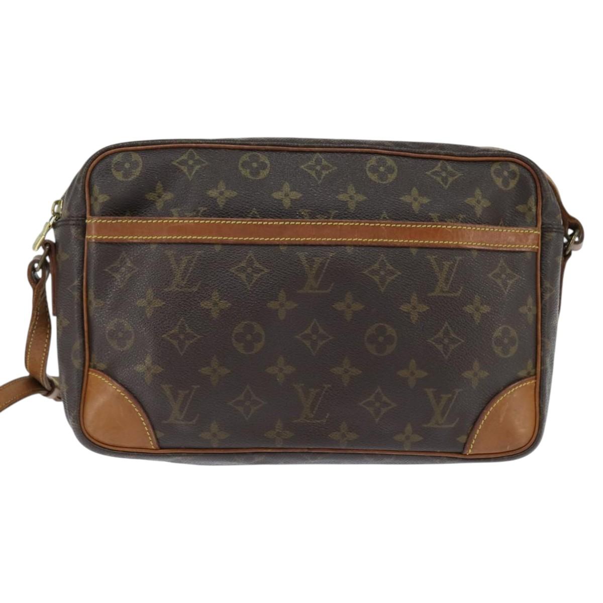 LOUIS VUITTON Monogram Trocadero 27 Shoulder Bag M51274 LV Auth 148923