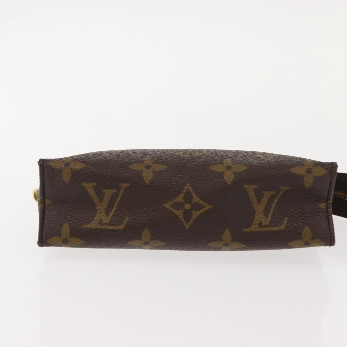 LOUIS VUITTON Monogram Poche Toilette 15 Pouch M47546 LV Auth 148928