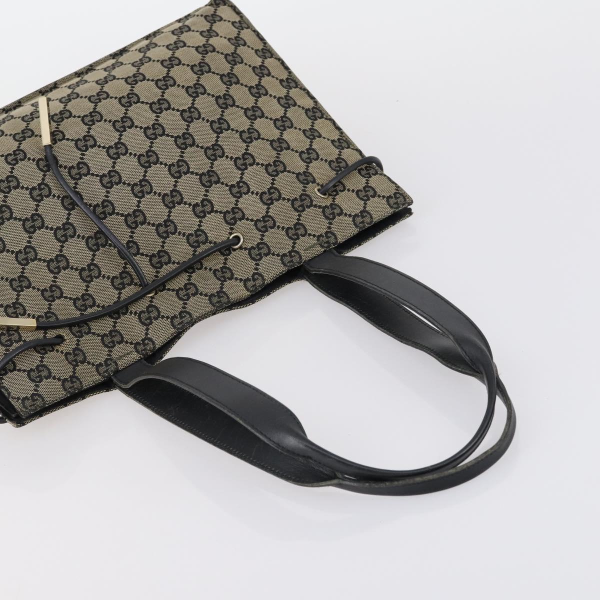 GUCCI GG Supreme Canvas Shoulder Bag 4 Set Beige Navy black Auth 148950