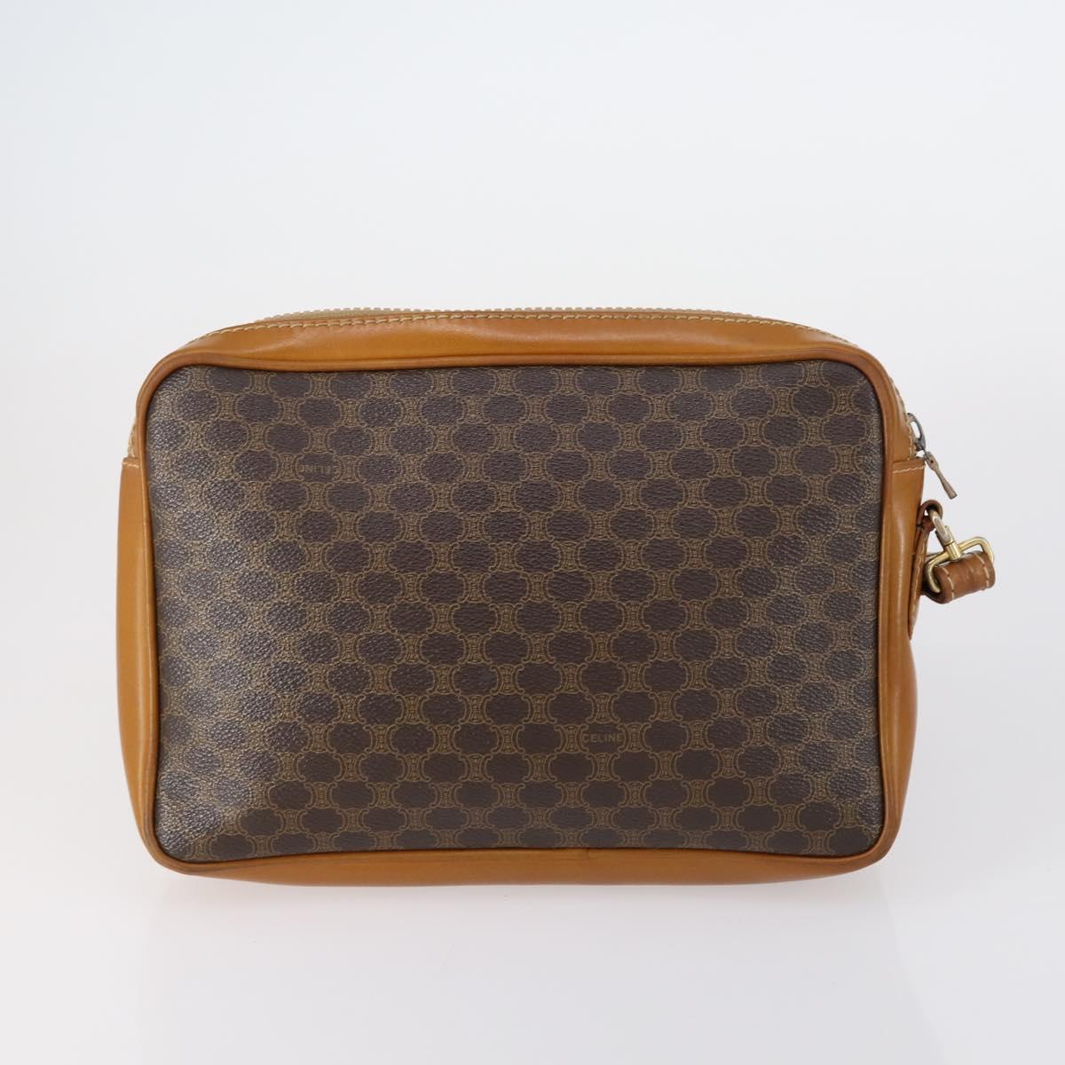 CELINE Fendi Gucci Cartier Macadam Canvas Pouch Leather 8Set Blue Auth 148967