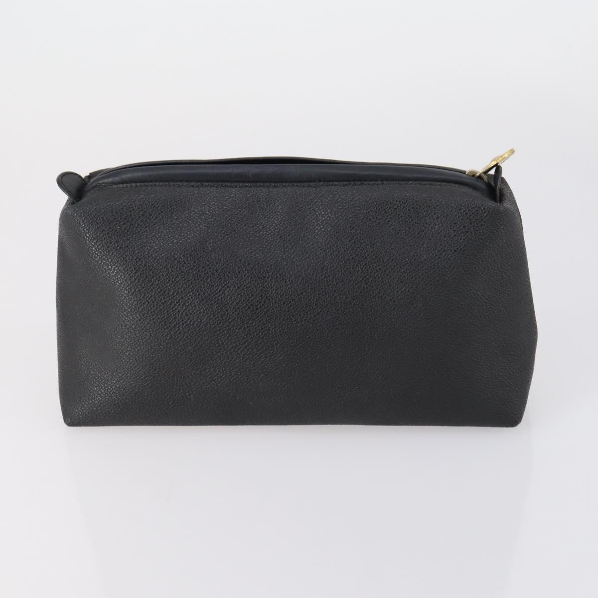 CELINE Fendi Gucci Cartier Macadam Canvas Pouch Leather 8Set Blue Auth 148967