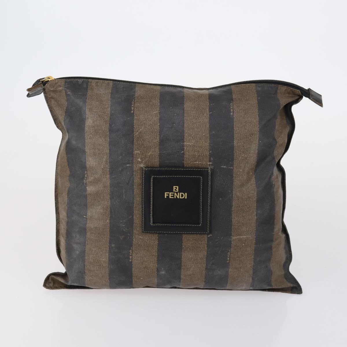 CELINE Fendi Gucci Cartier Macadam Canvas Pouch Leather 8Set Blue Auth 148967