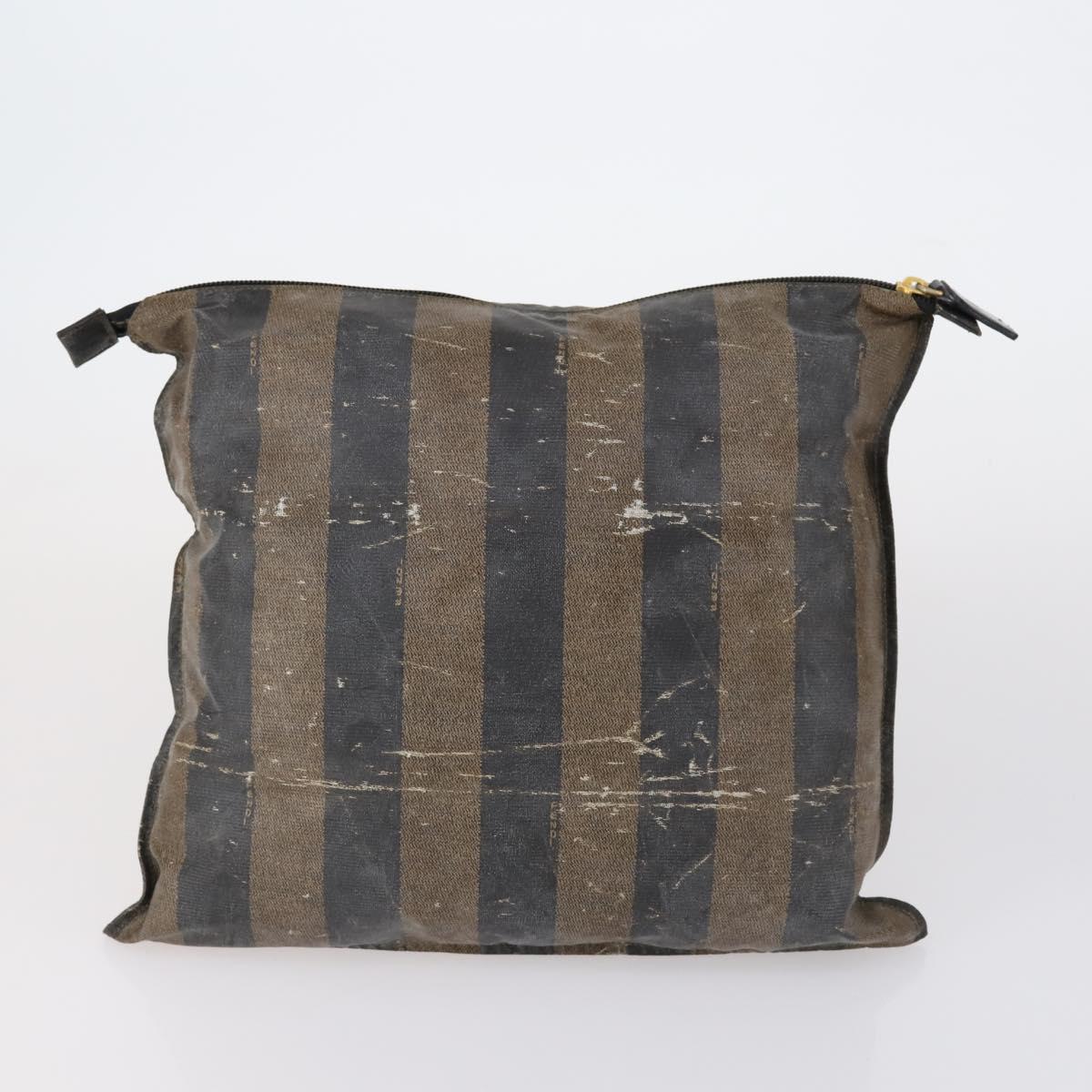 CELINE Fendi Gucci Cartier Macadam Canvas Pouch Leather 8Set Blue Auth 148967