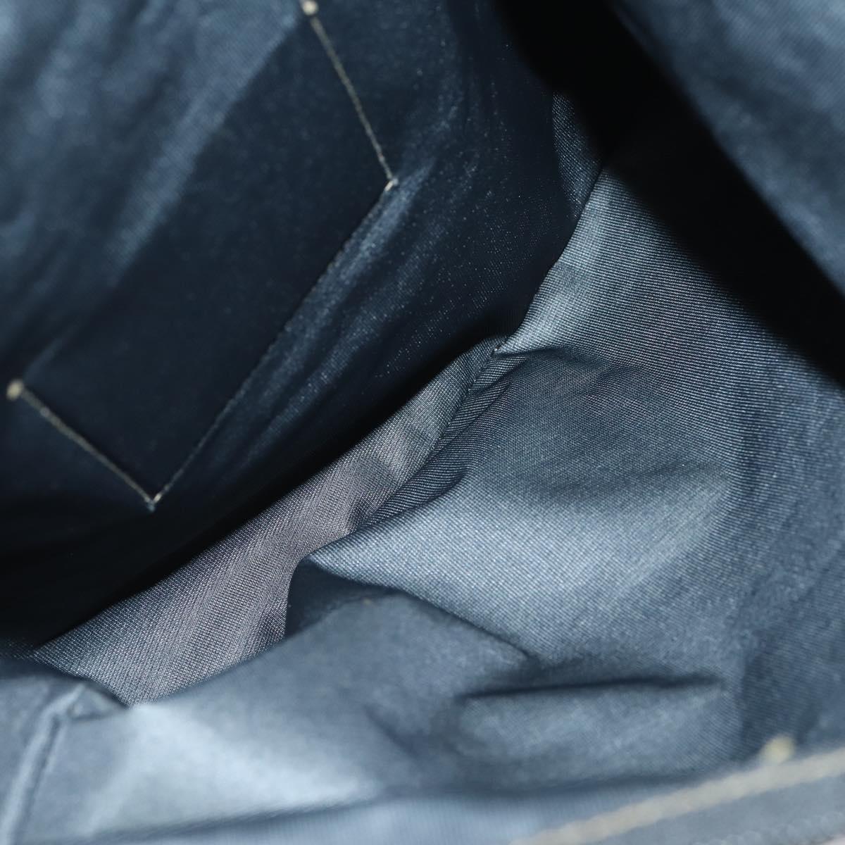 CELINE Fendi Gucci Cartier Macadam Canvas Pouch Leather 8Set Blue Auth 148967