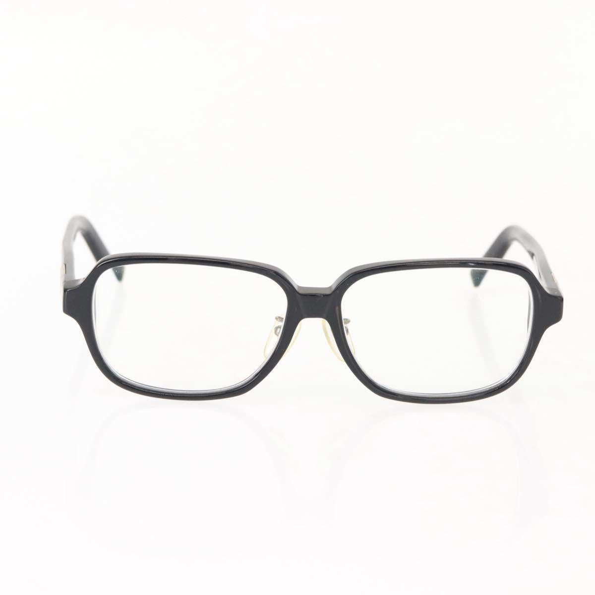 GIVENCHY POLICE Dunhill ANNA SUI Glasses plastic 6 Set Black Silver Auth 148982