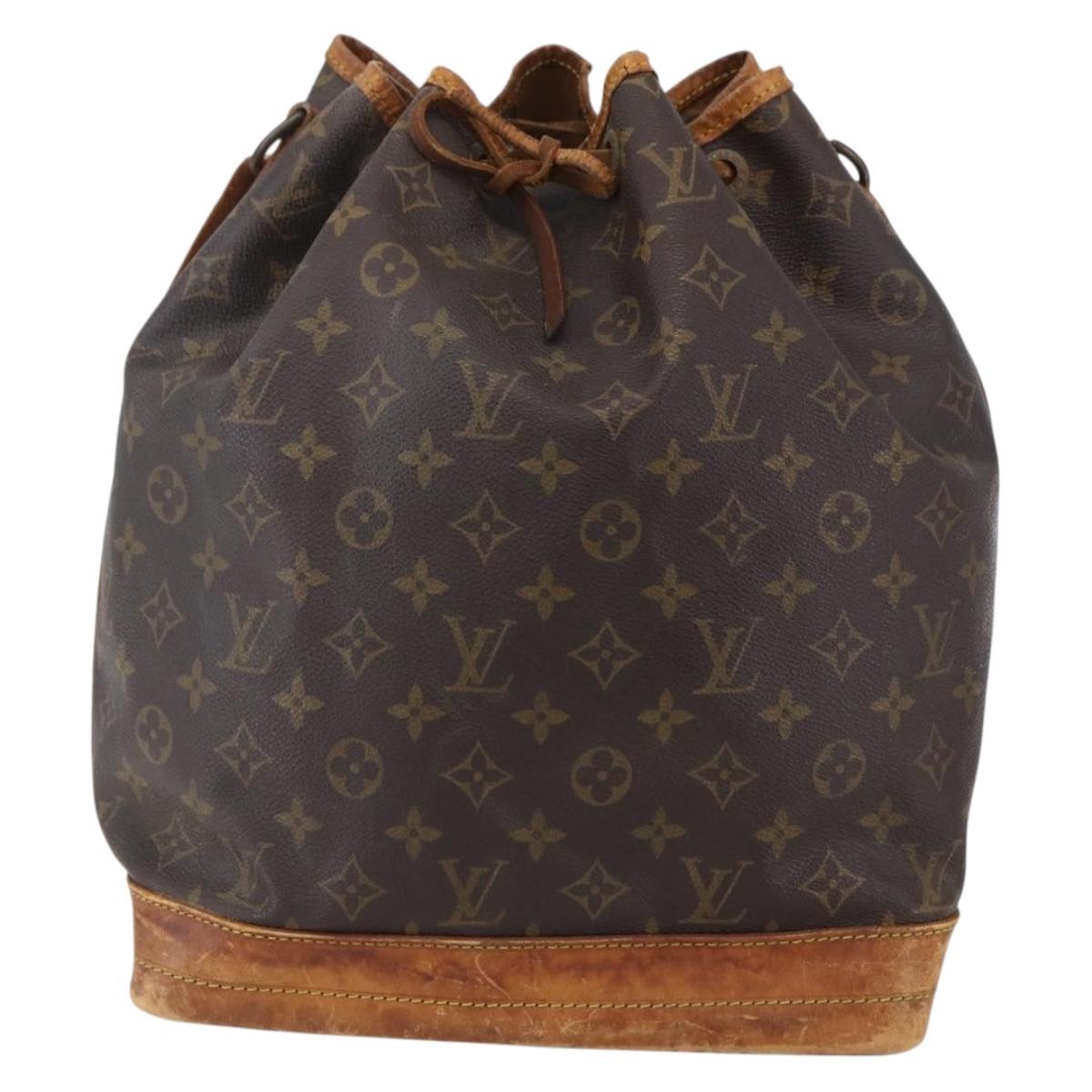 LOUIS VUITTON Monogram Noe Shoulder Bag M42224 LV Auth 149030