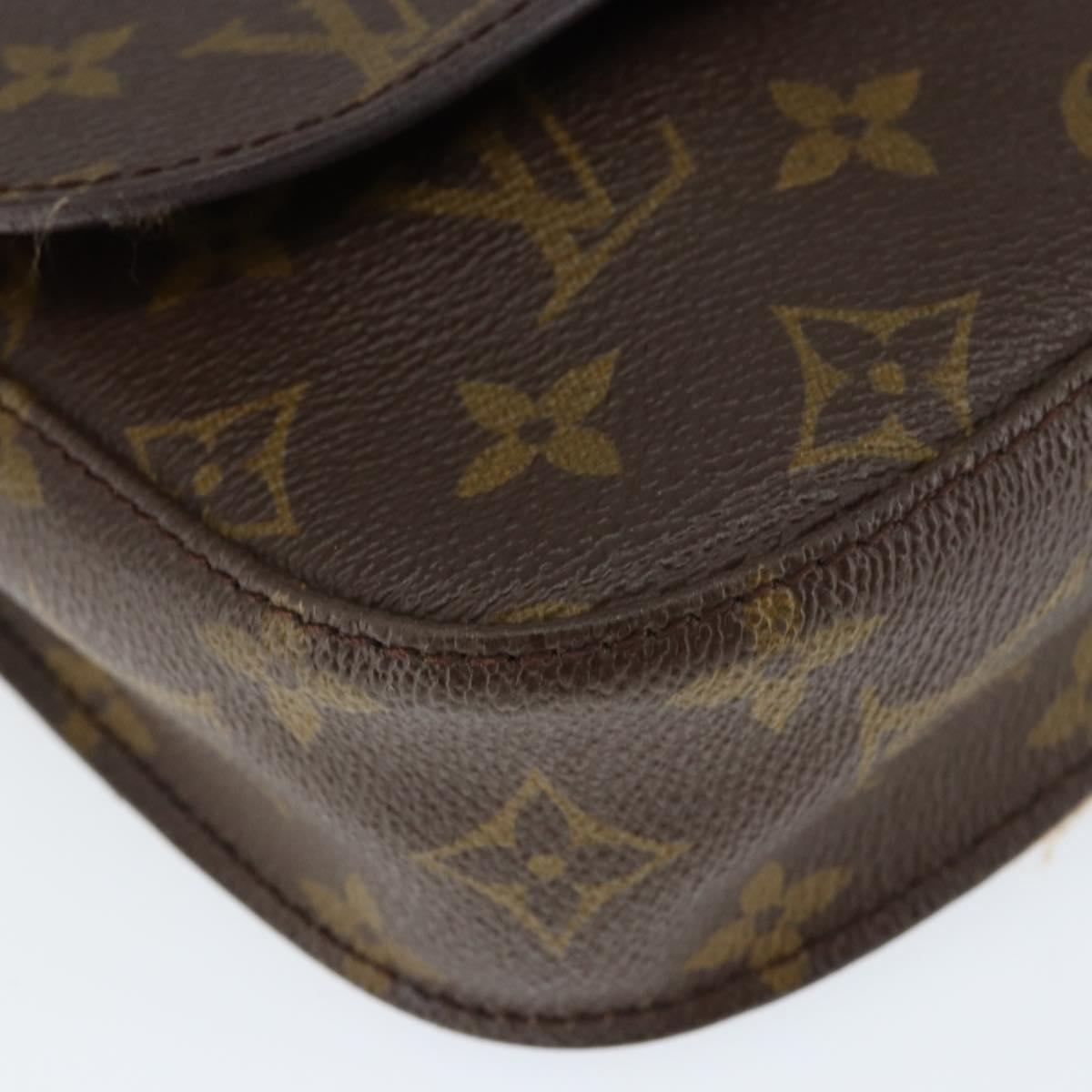LOUIS VUITTON Monogram Saint Cloud PM Shoulder Bag M51244 LV Auth 149031