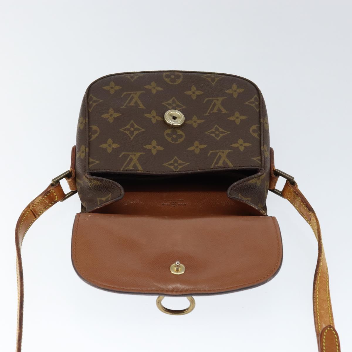 LOUIS VUITTON Monogram Saint Cloud PM Shoulder Bag M51244 LV Auth 149031