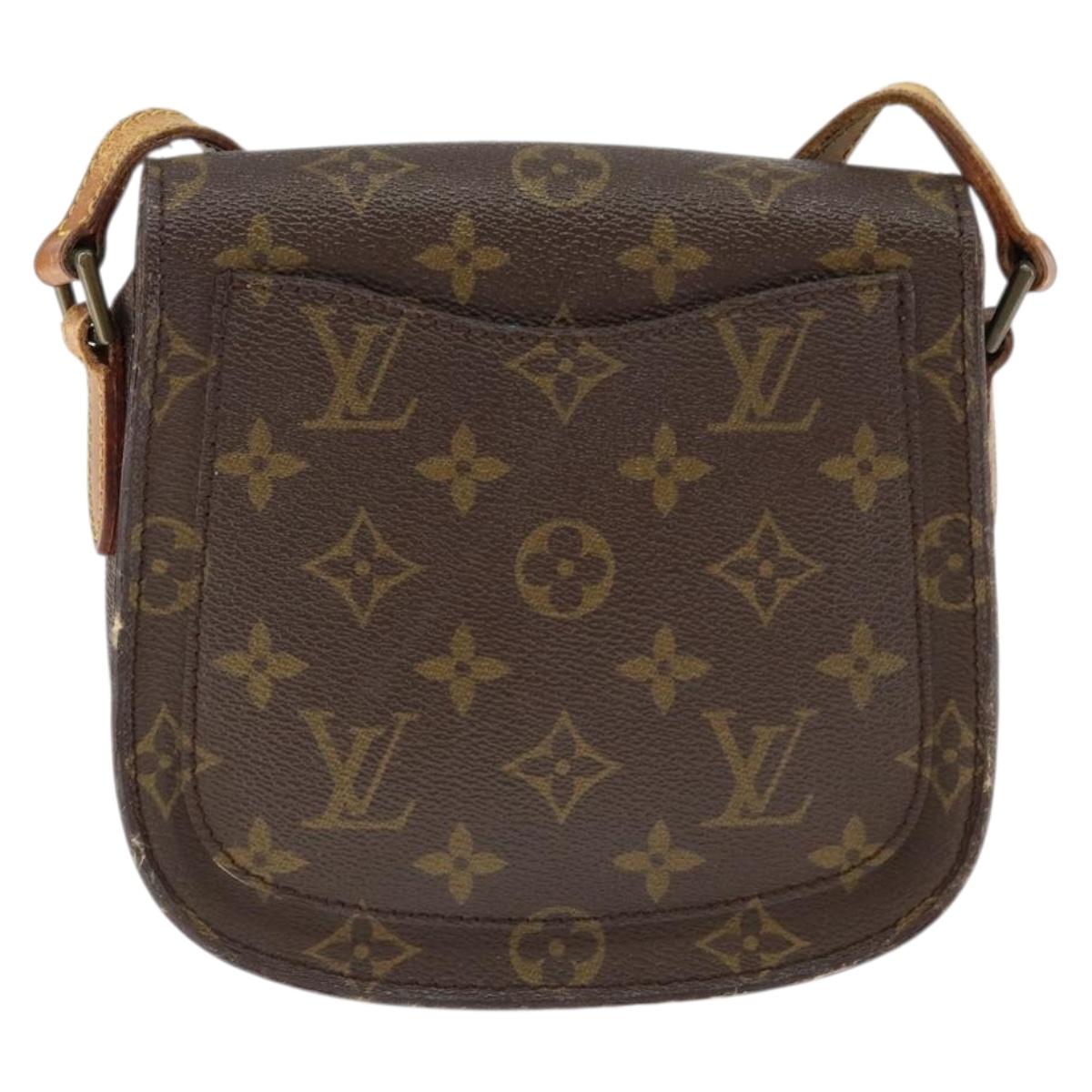 LOUIS VUITTON Monogram Saint Cloud PM Shoulder Bag M51244 LV Auth 149031