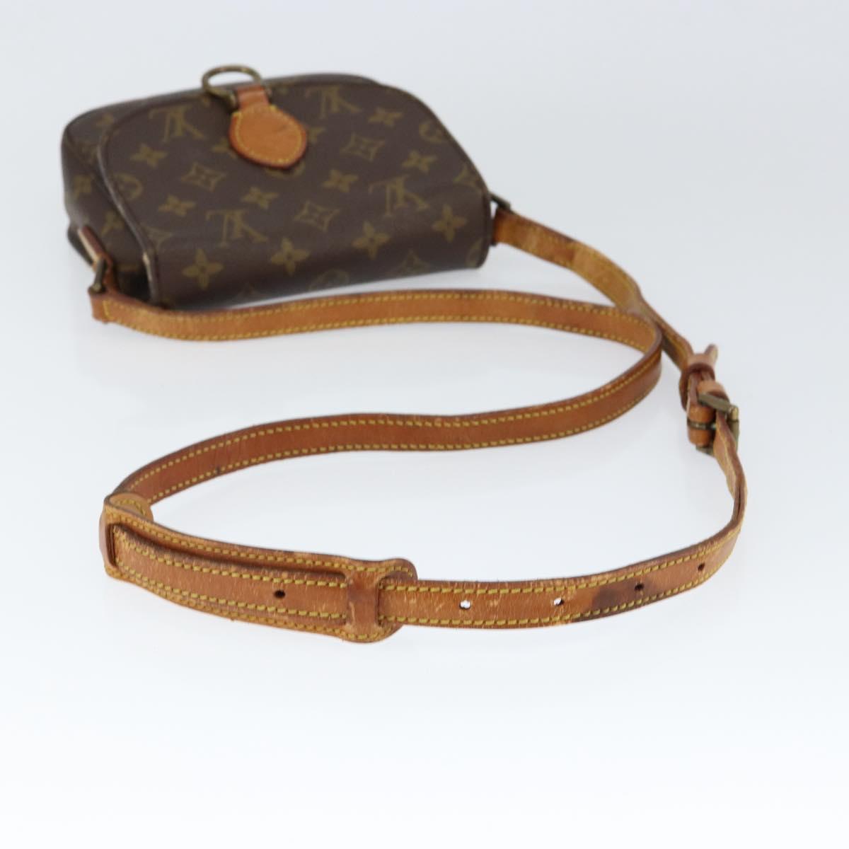 LOUIS VUITTON Monogram Saint Cloud PM Shoulder Bag M51244 LV Auth 149031
