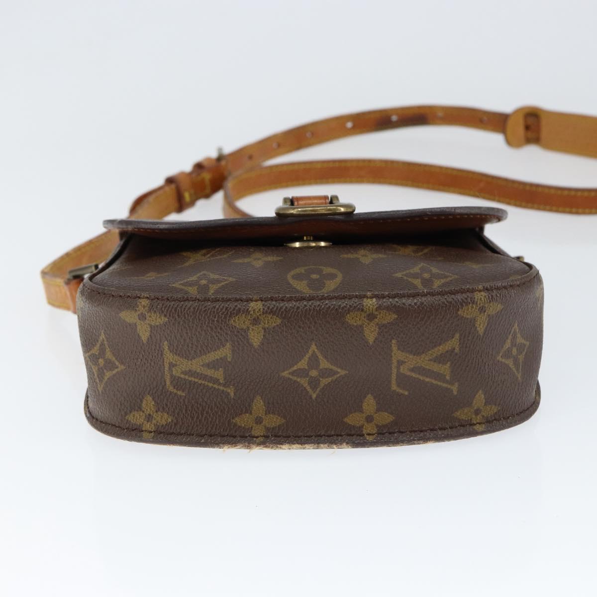 LOUIS VUITTON Monogram Saint Cloud PM Shoulder Bag M51244 LV Auth 149031