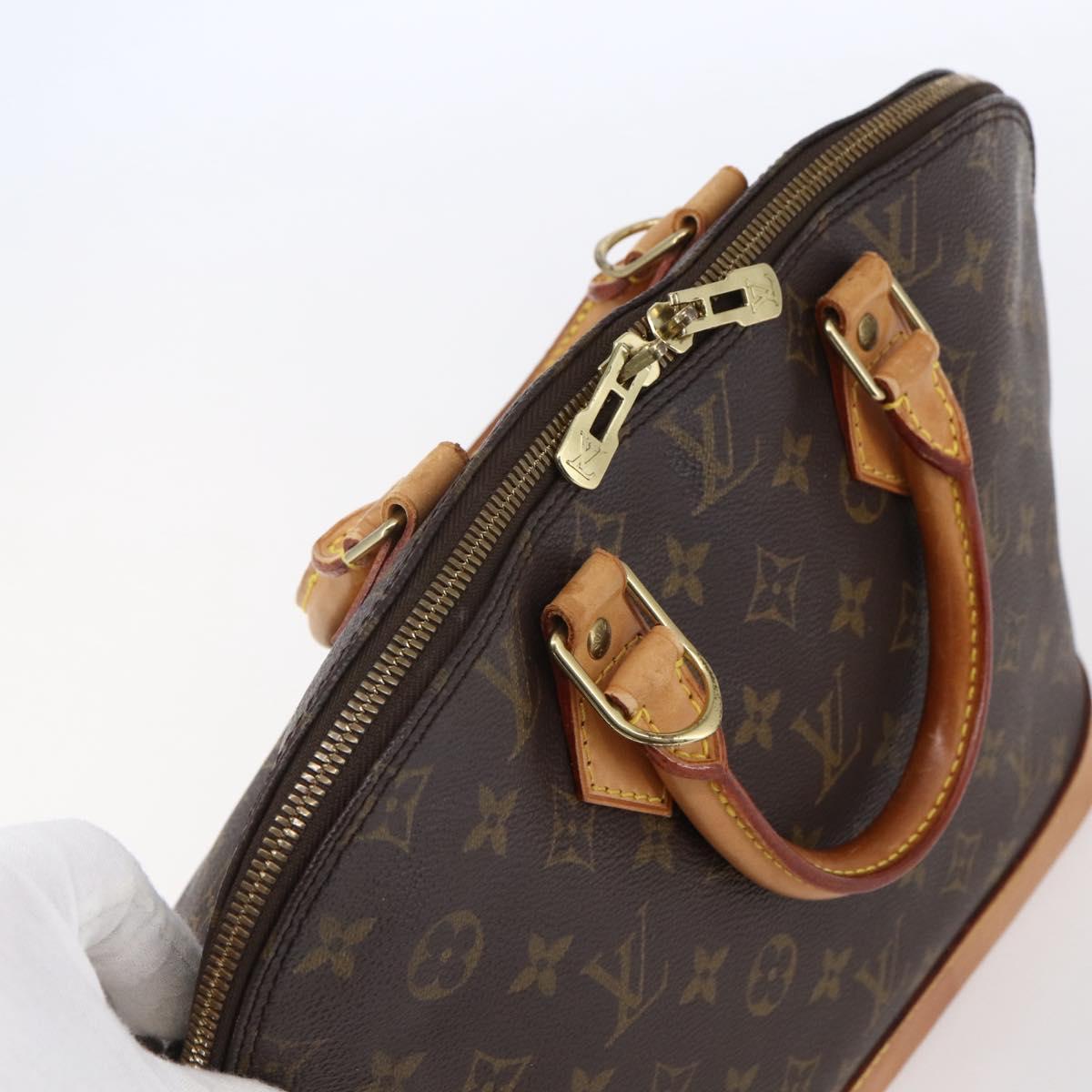 LOUIS VUITTON Monogram Alma Hand Bag M51130 LV Auth 149032
