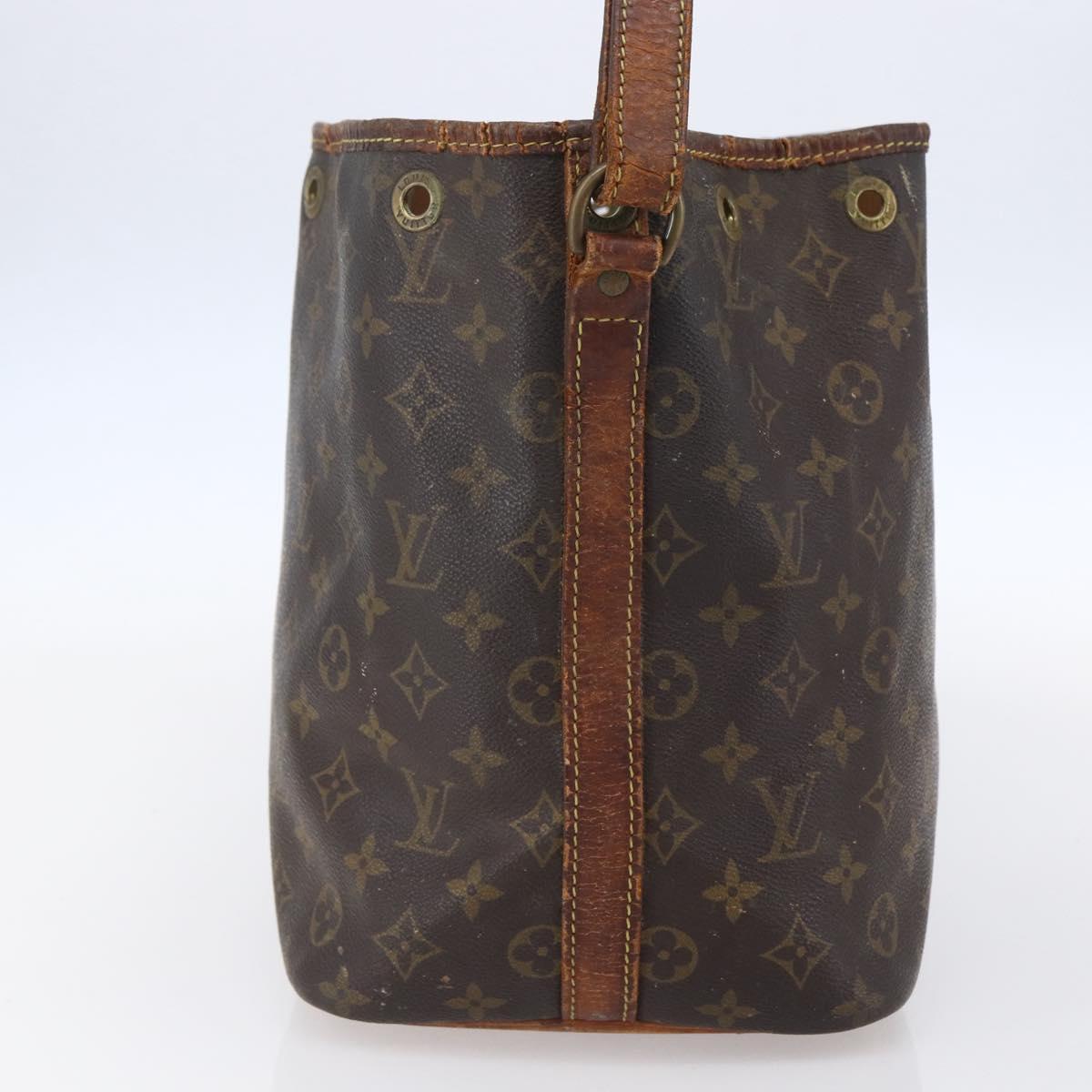 LOUIS VUITTON Monogram Petit Noe Shoulder Bag M42226 LV Auth 149034
