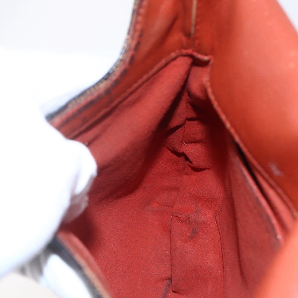 LOUIS VUITTON Damier Ebene Musette Salsa Long Shoulder Bag N51300 Auth 149039