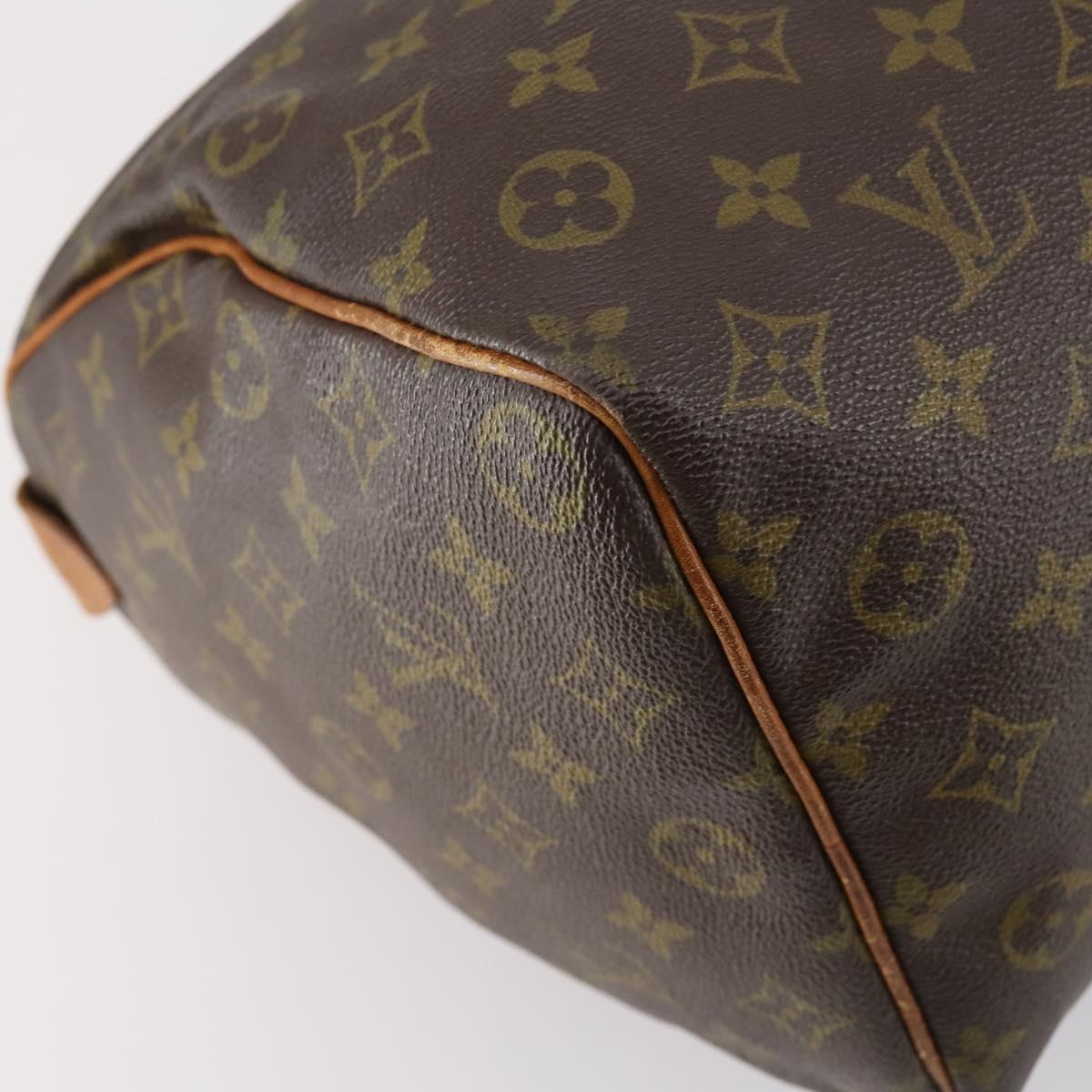 LOUIS VUITTON Monogram Speedy 35 Hand Bag M41524 LV Auth 149049