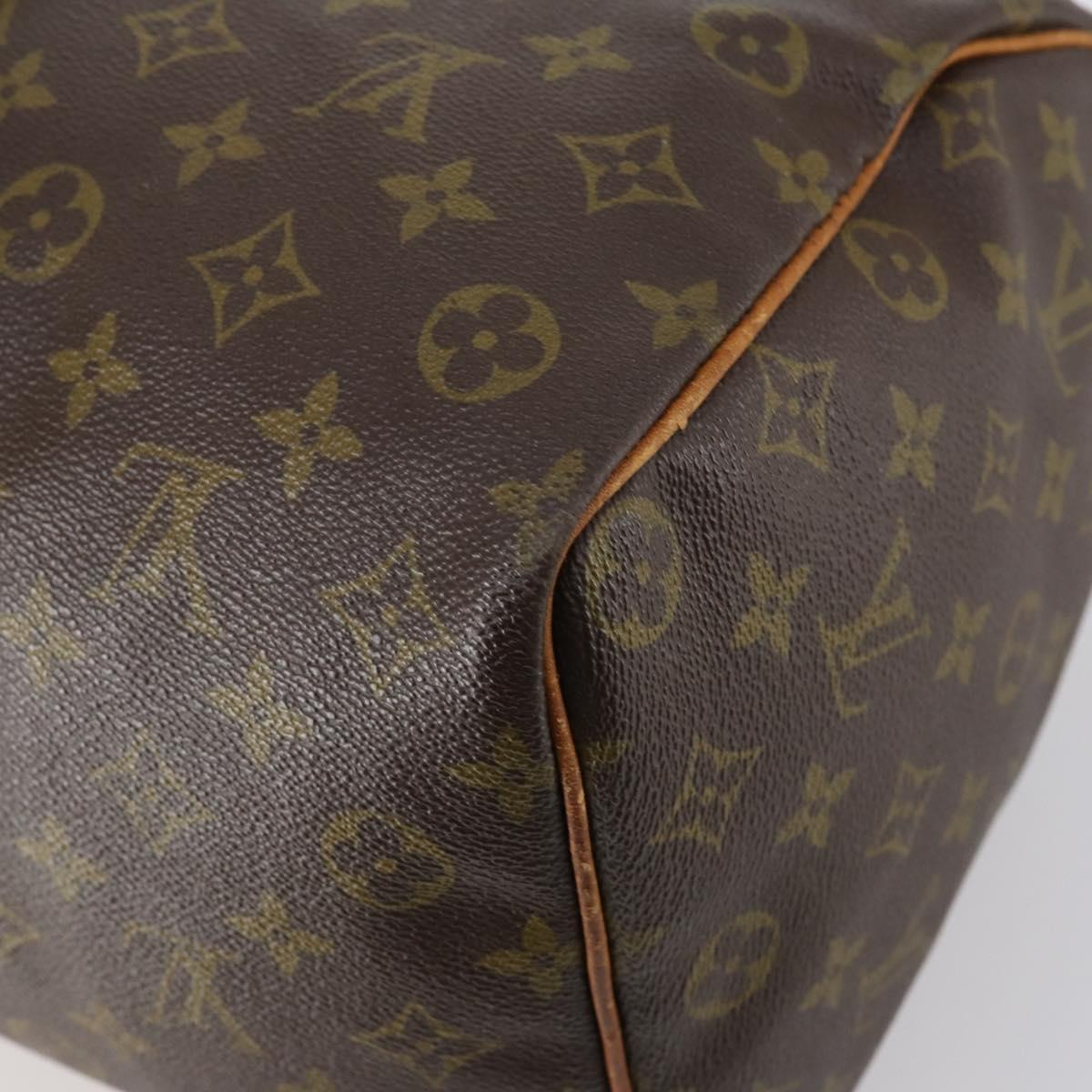 LOUIS VUITTON Monogram Speedy 35 Hand Bag M41524 LV Auth 149049