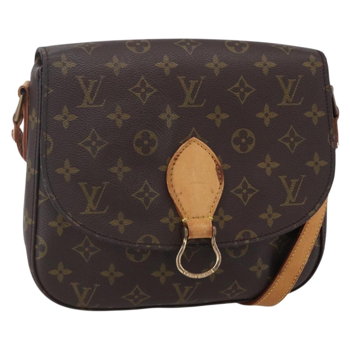 LOUIS VUITTON Monogram Saint Cloud GM Shoulder Bag M51242 LV Auth 149052