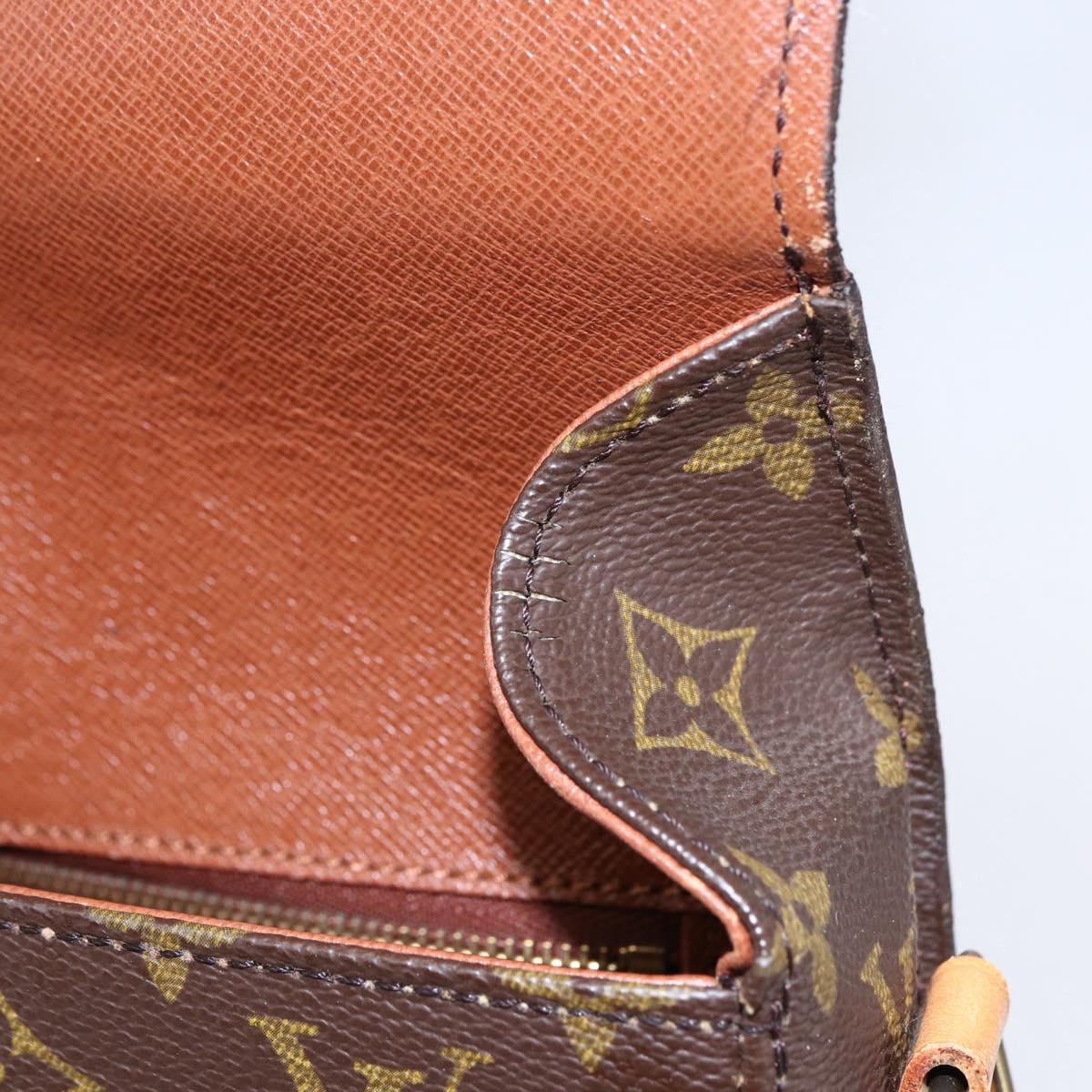 LOUIS VUITTON Monogram Saint Cloud GM Shoulder Bag M51242 LV Auth 149052