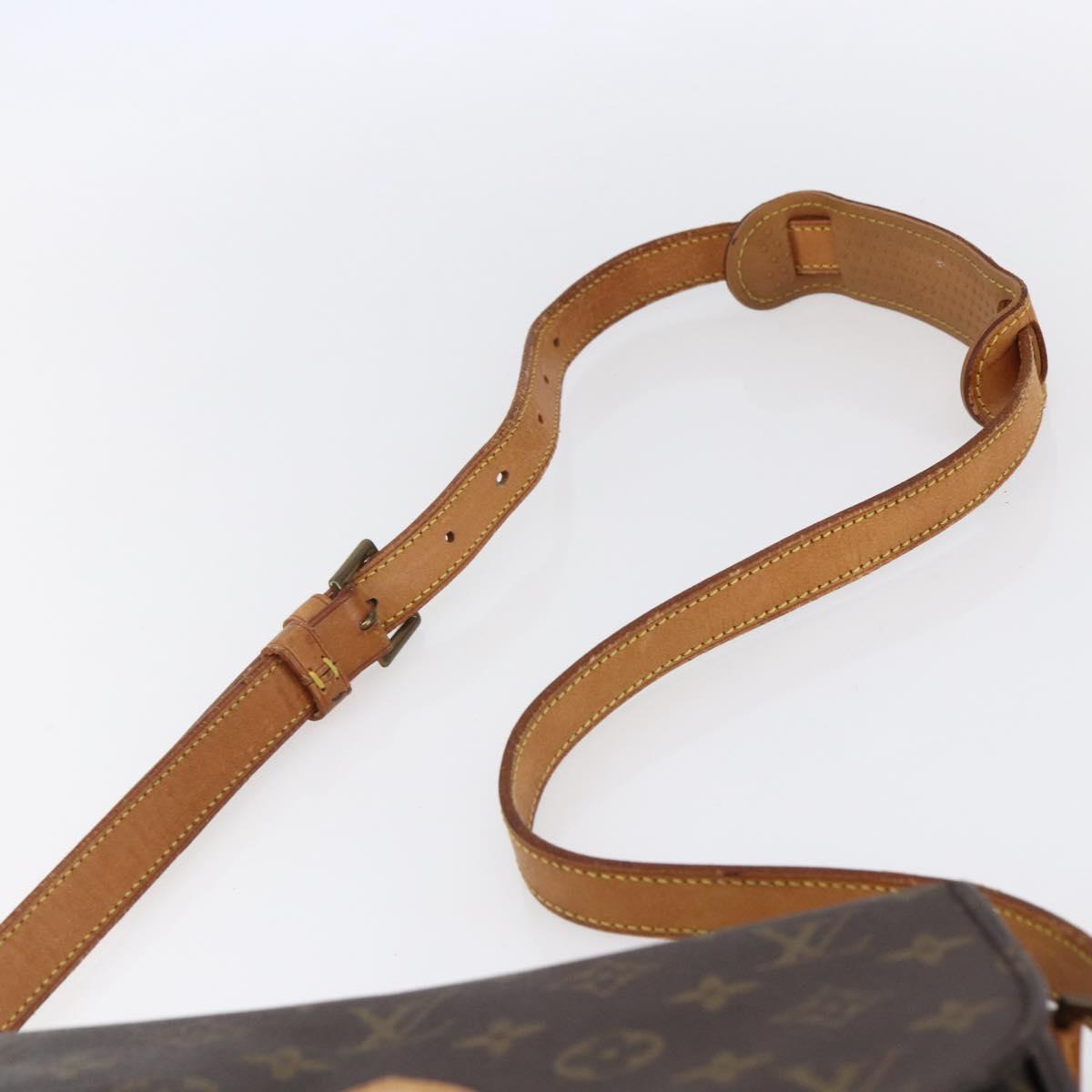LOUIS VUITTON Monogram Saint Cloud GM Shoulder Bag M51242 LV Auth 149052