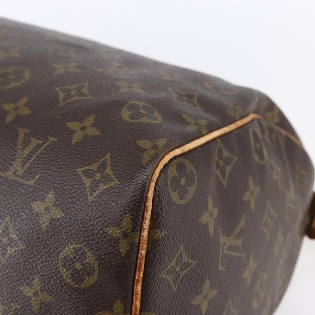 LOUIS VUITTON Monogram Speedy 35 Hand Bag M41524 LV Auth 149054