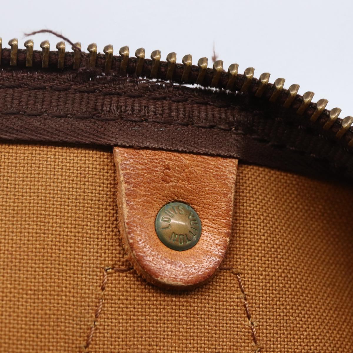 LOUIS VUITTON Monogram Speedy 35 Hand Bag M41524 LV Auth 149054