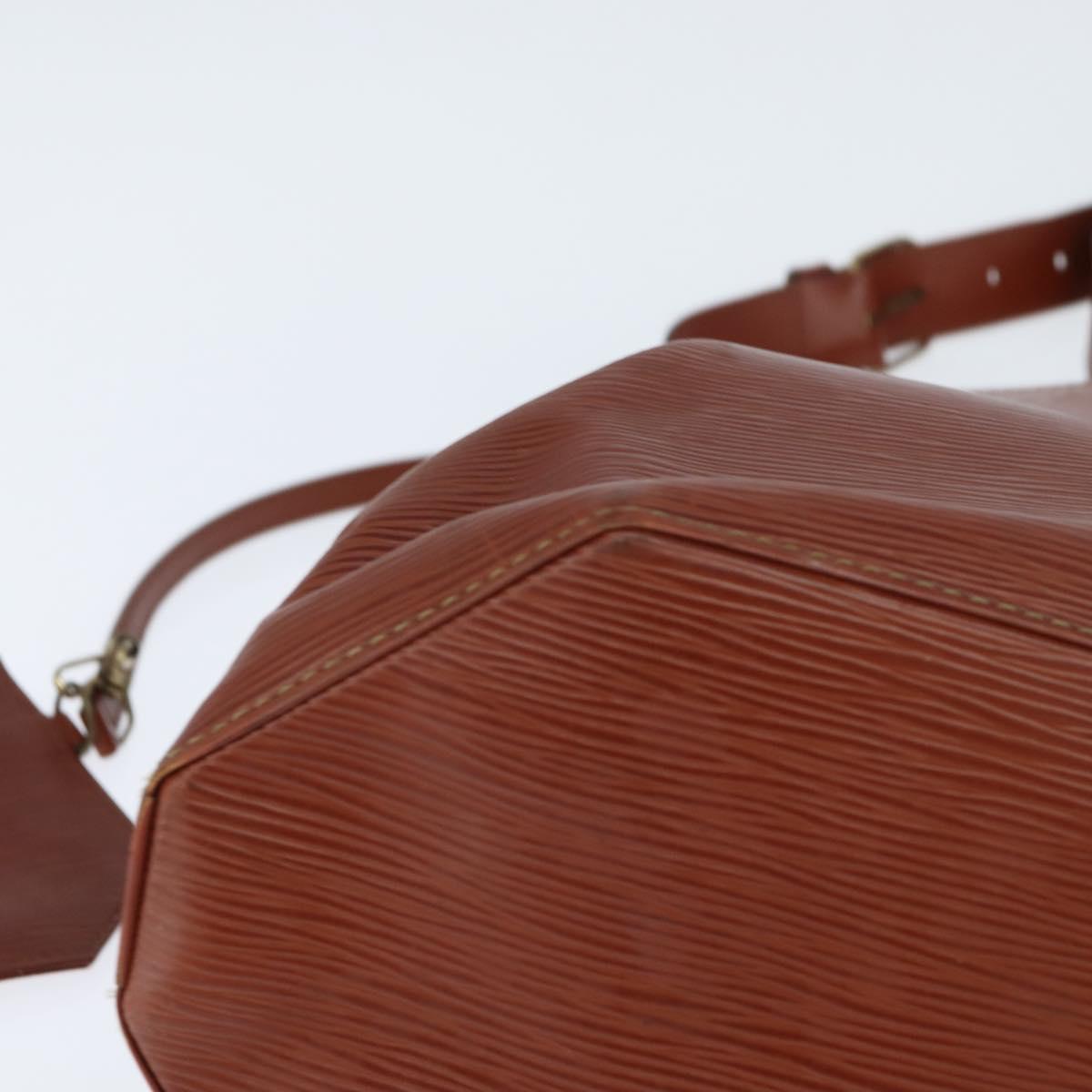 LOUIS VUITTON Epi Sac de Paul PM Shoulder Bag Brown M80203 LV Auth 149055