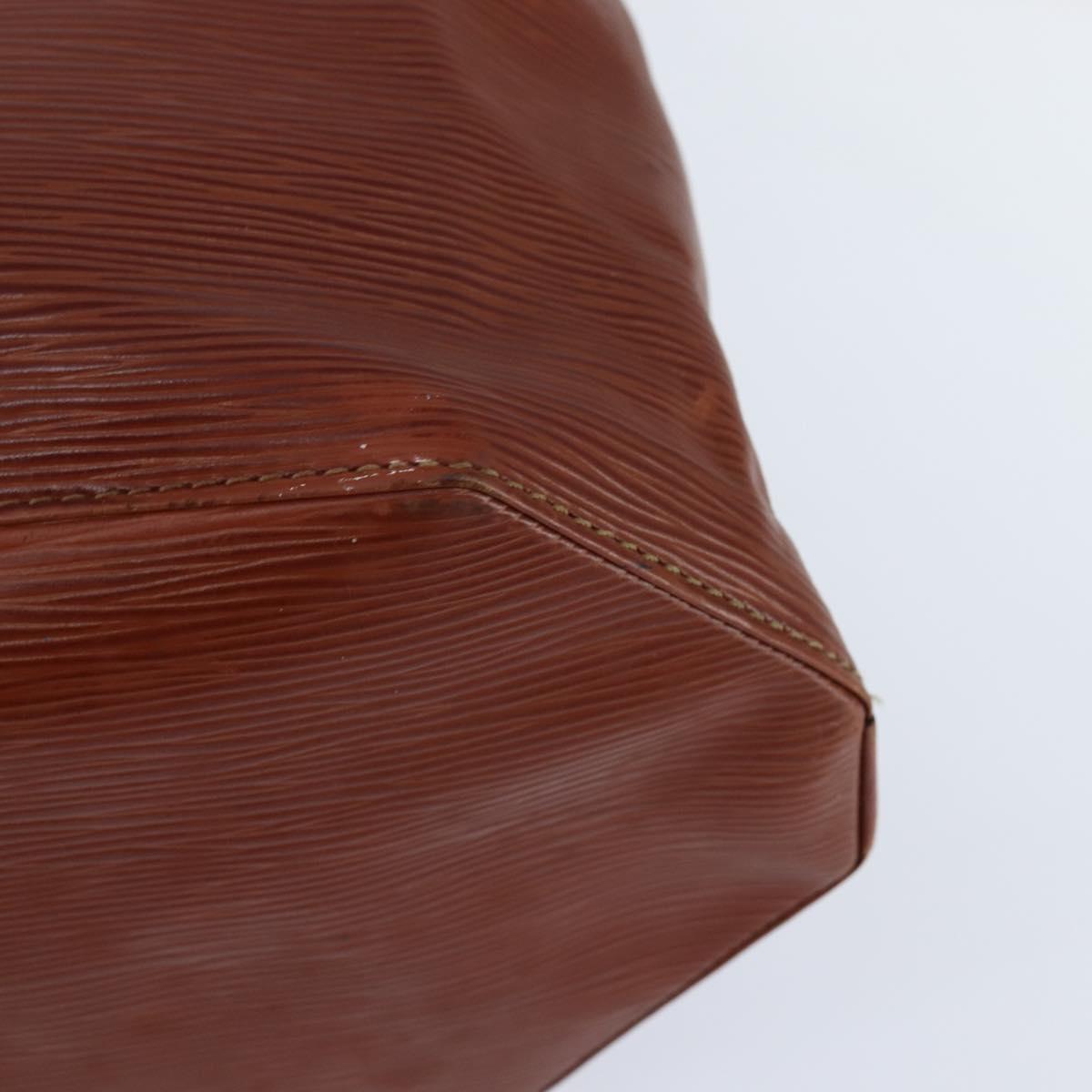 LOUIS VUITTON Epi Sac de Paul PM Shoulder Bag Brown M80203 LV Auth 149055