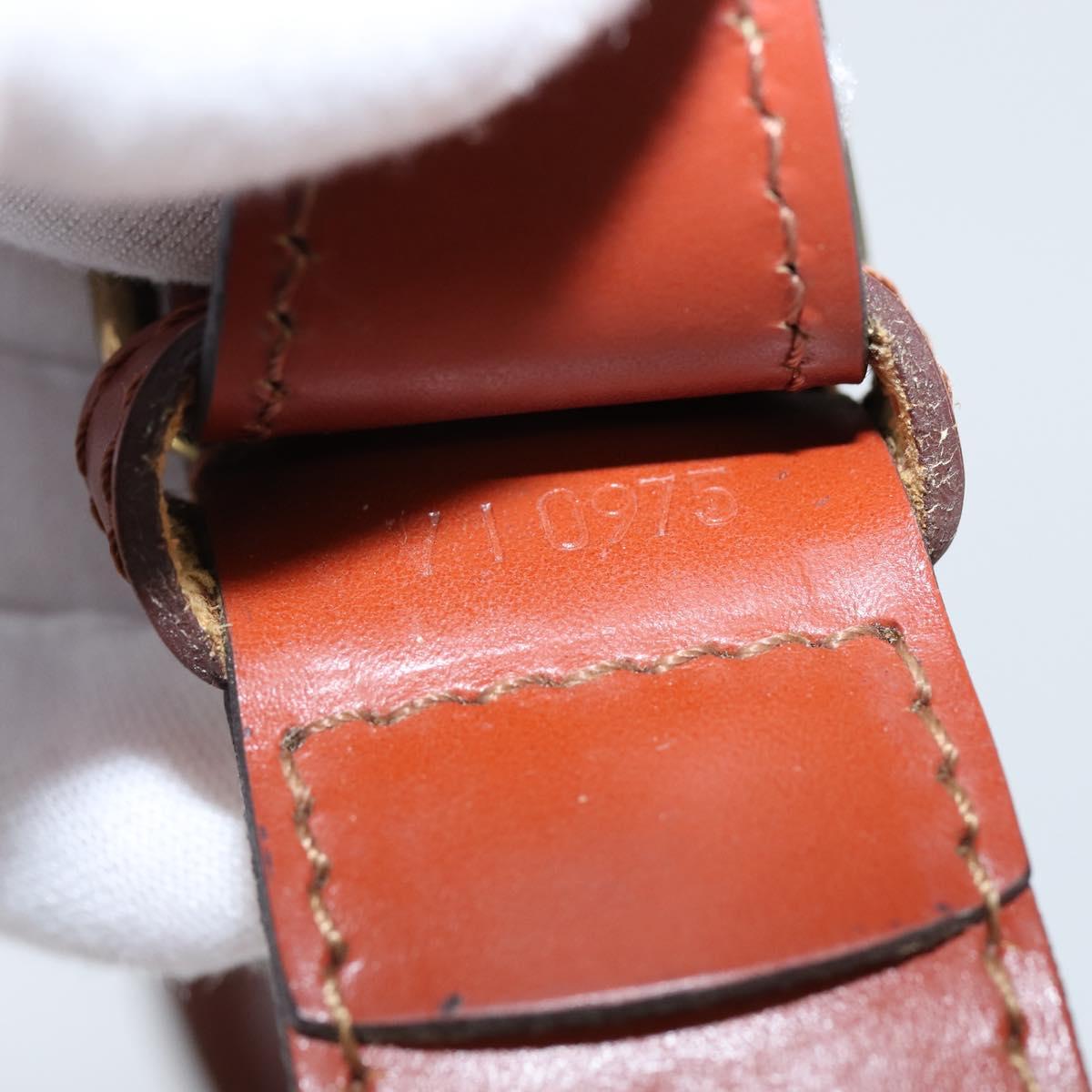 LOUIS VUITTON Epi Sac de Paul PM Shoulder Bag Brown M80203 LV Auth 149055