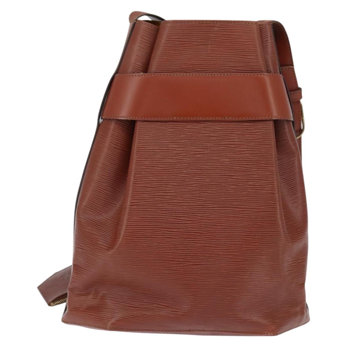 LOUIS VUITTON Epi Sac de Paul PM Shoulder Bag Brown M80203 LV Auth 149055