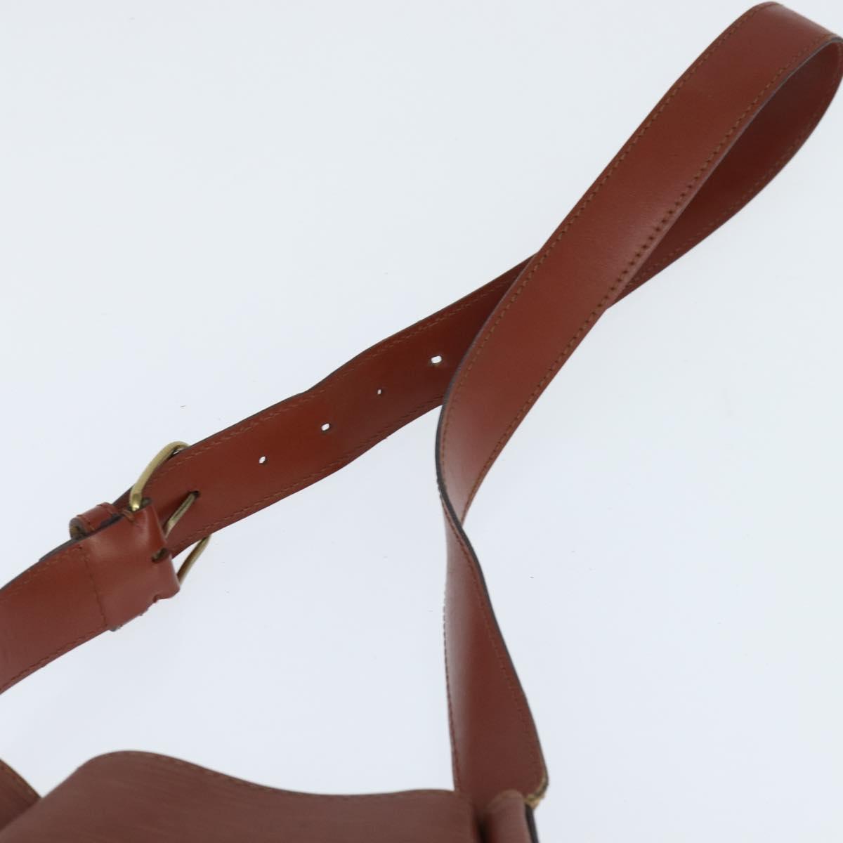 LOUIS VUITTON Epi Sac de Paul PM Shoulder Bag Brown M80203 LV Auth 149055