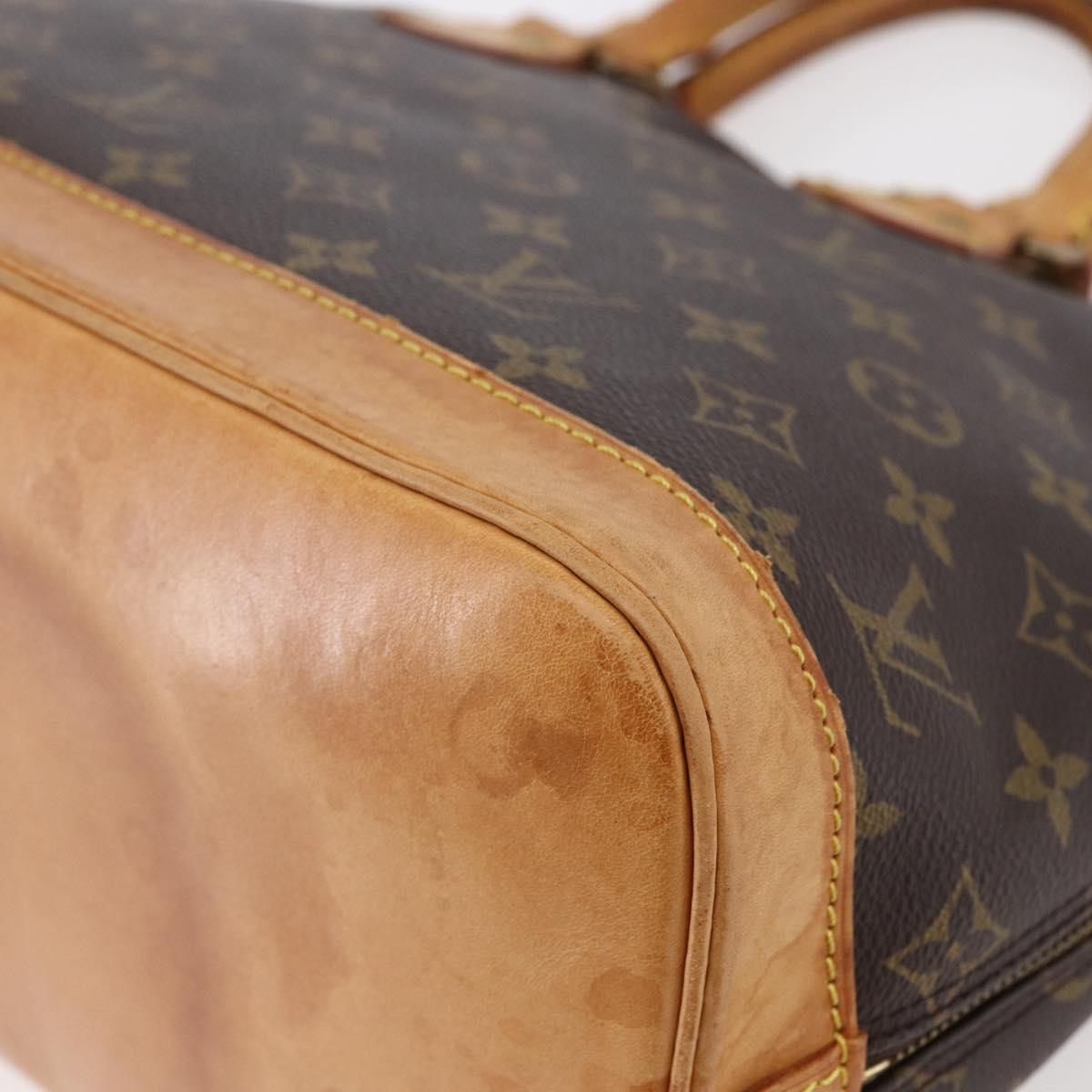 LOUIS VUITTON Monogram Alma Hand Bag M51130 LV Auth 149069